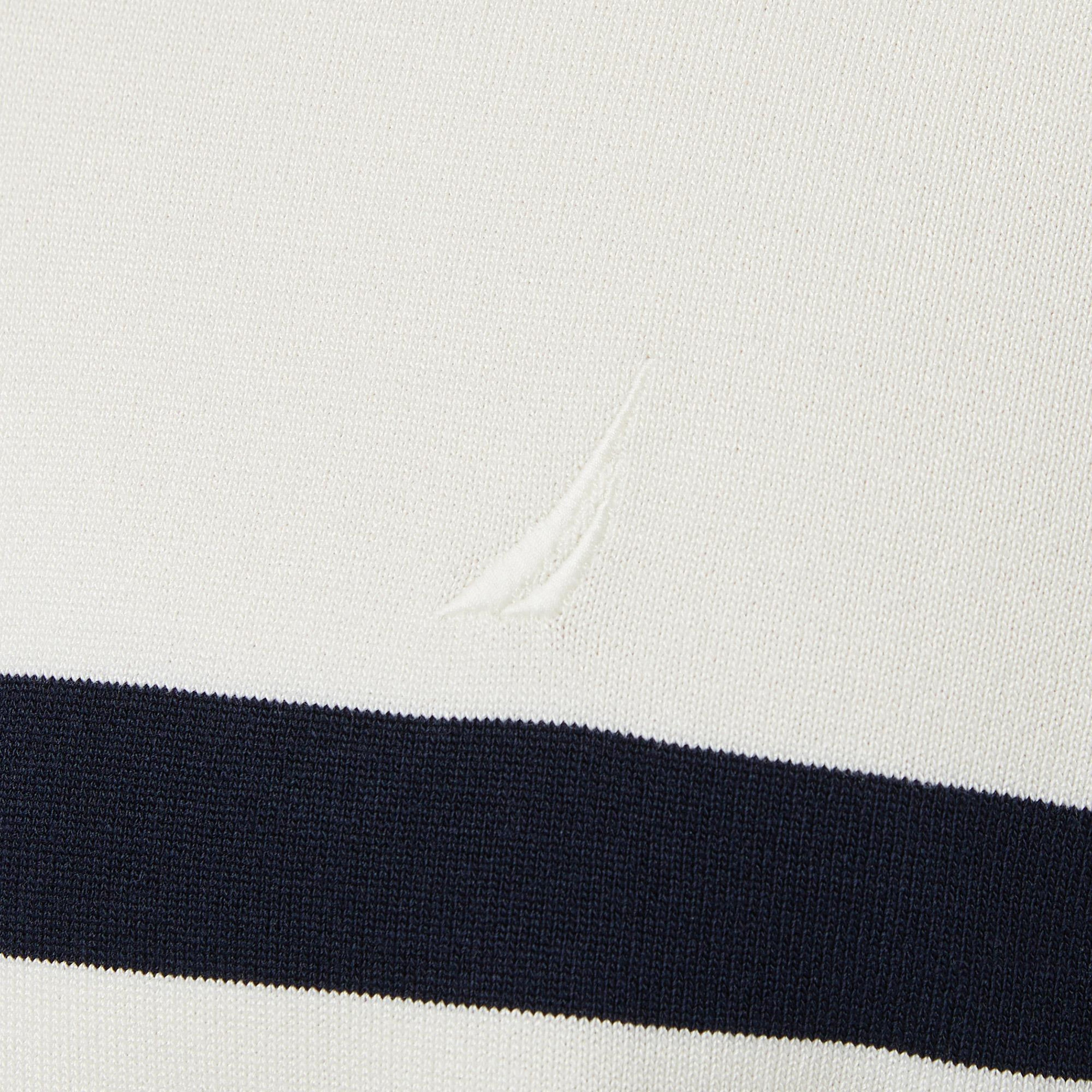 Nautica Erkek Krem Regular Fit Triko