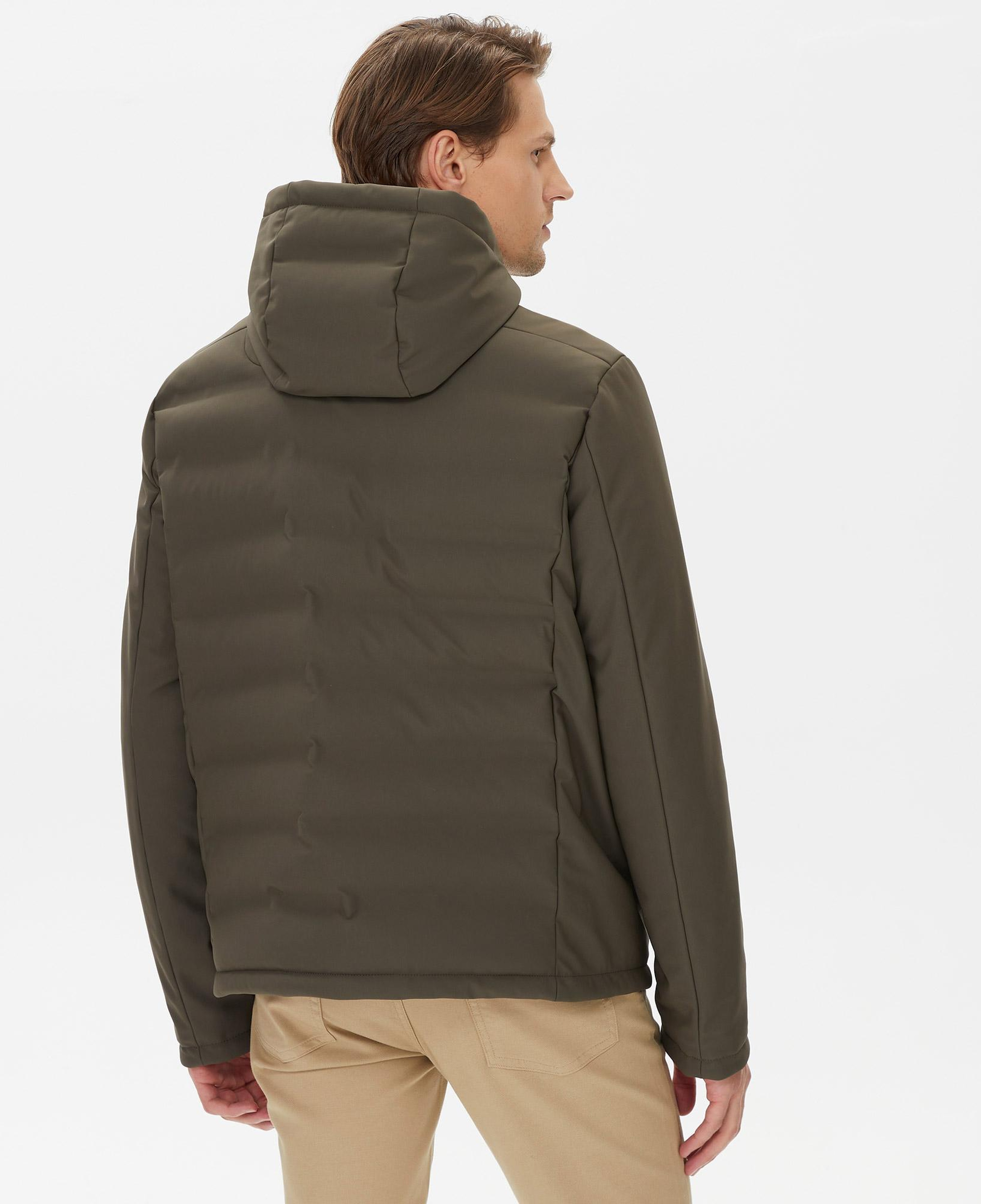 Nautica Erkek Yeşil Standart Fit Mont
