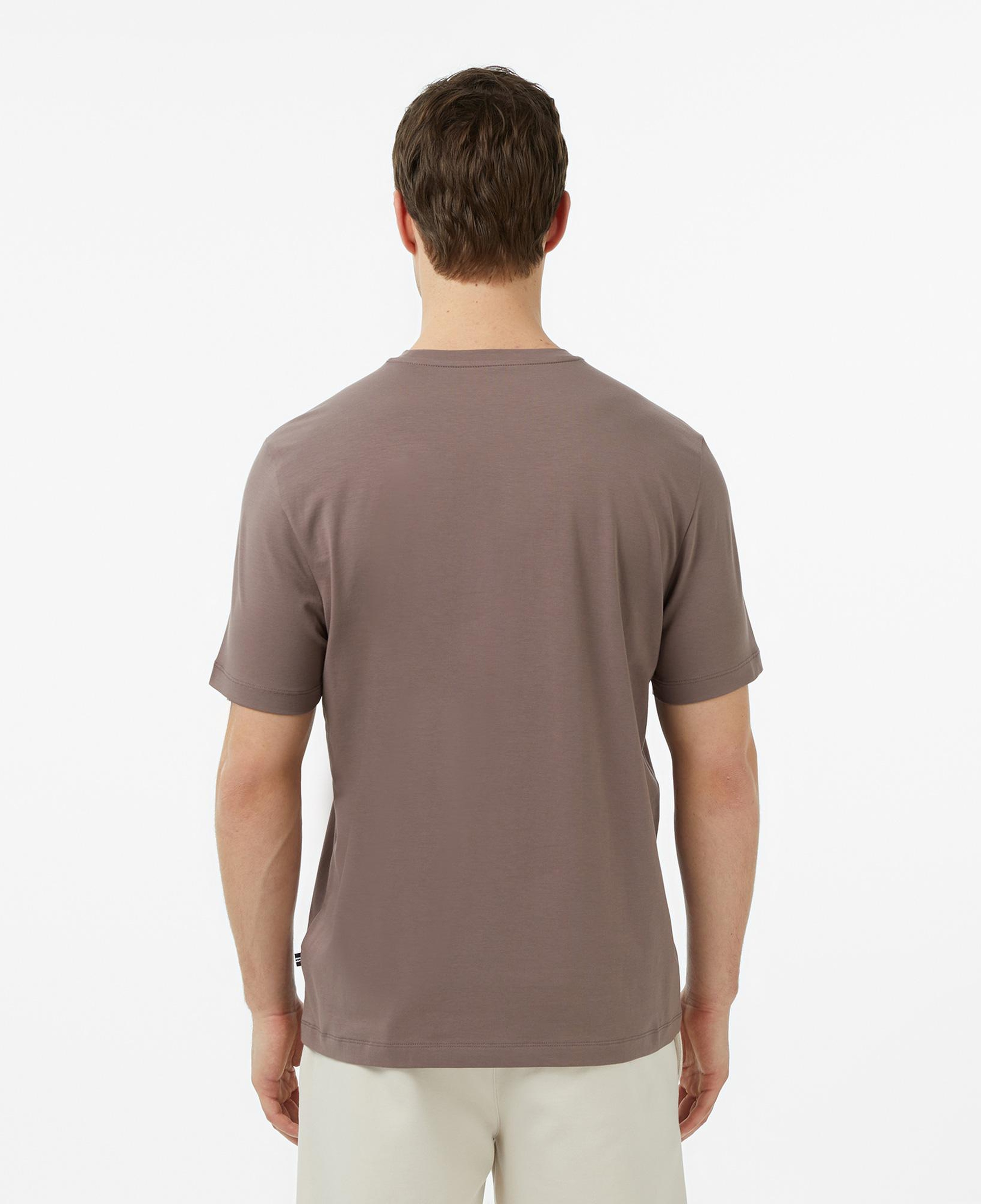 Nautica Erkek Kahverengi Regular Fit T-Shirt