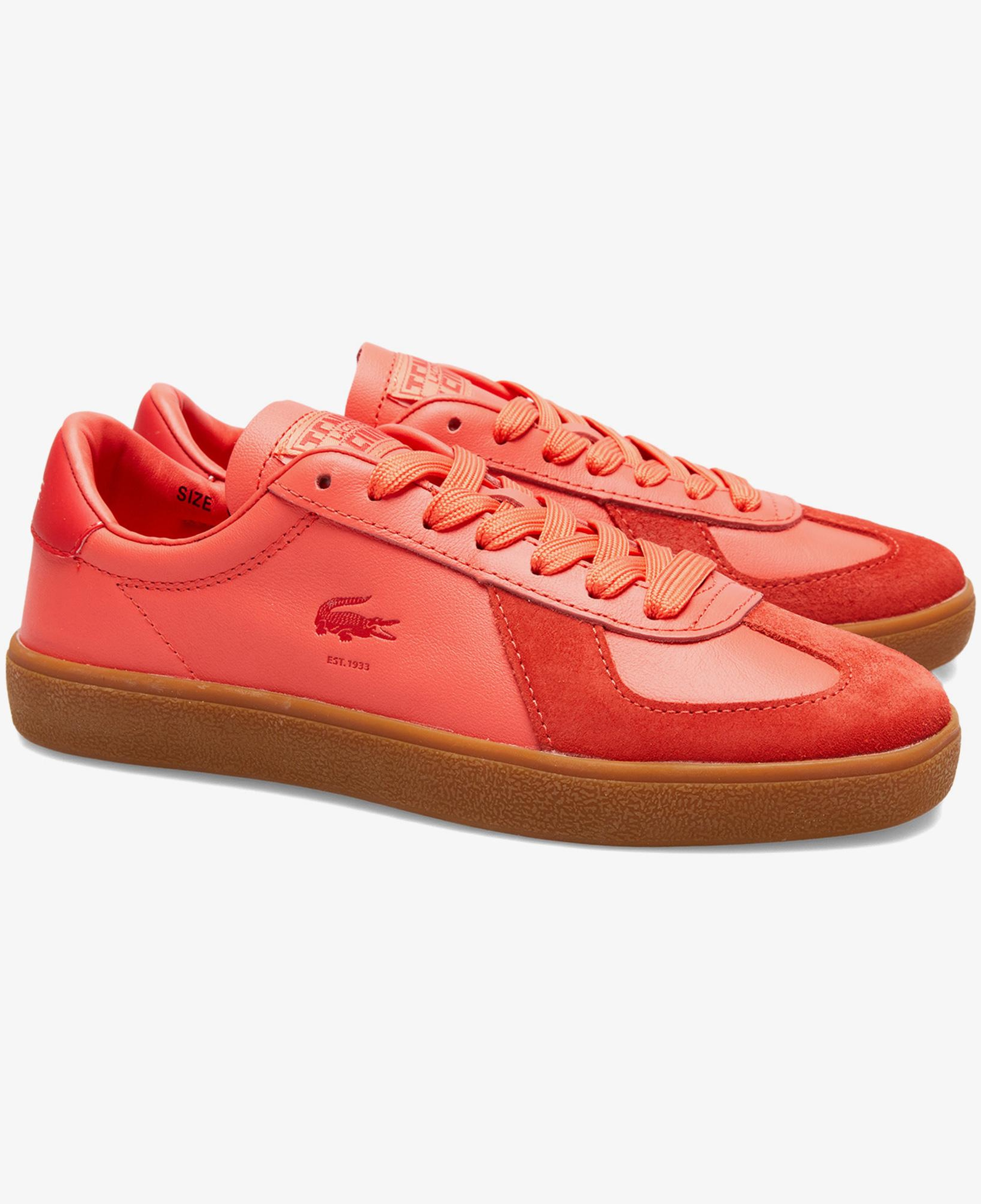 Lacoste Baseshot Pro Leather Kadın Pembe Sneaker