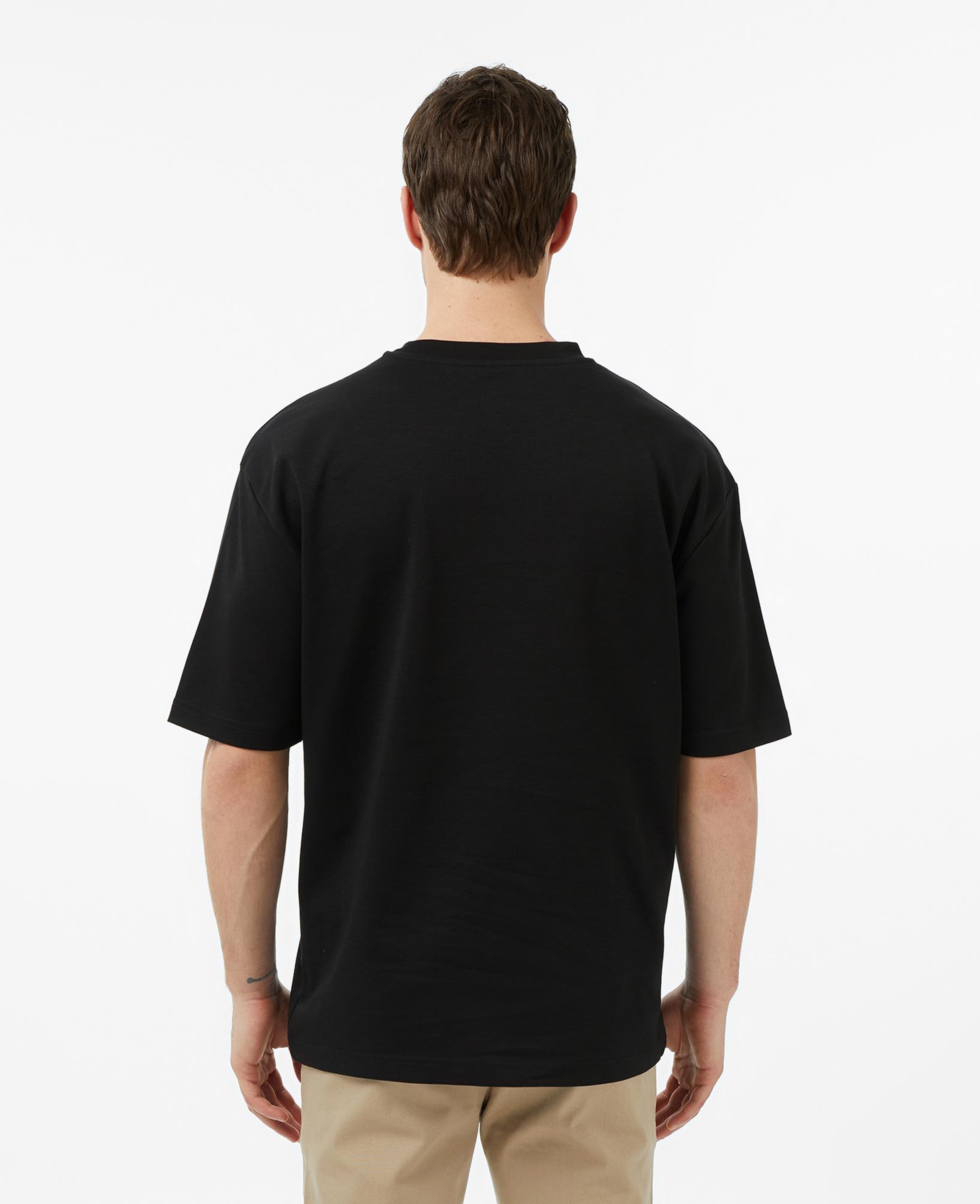 Nautica Siyah Beyaz Relax Fit T-Shirt