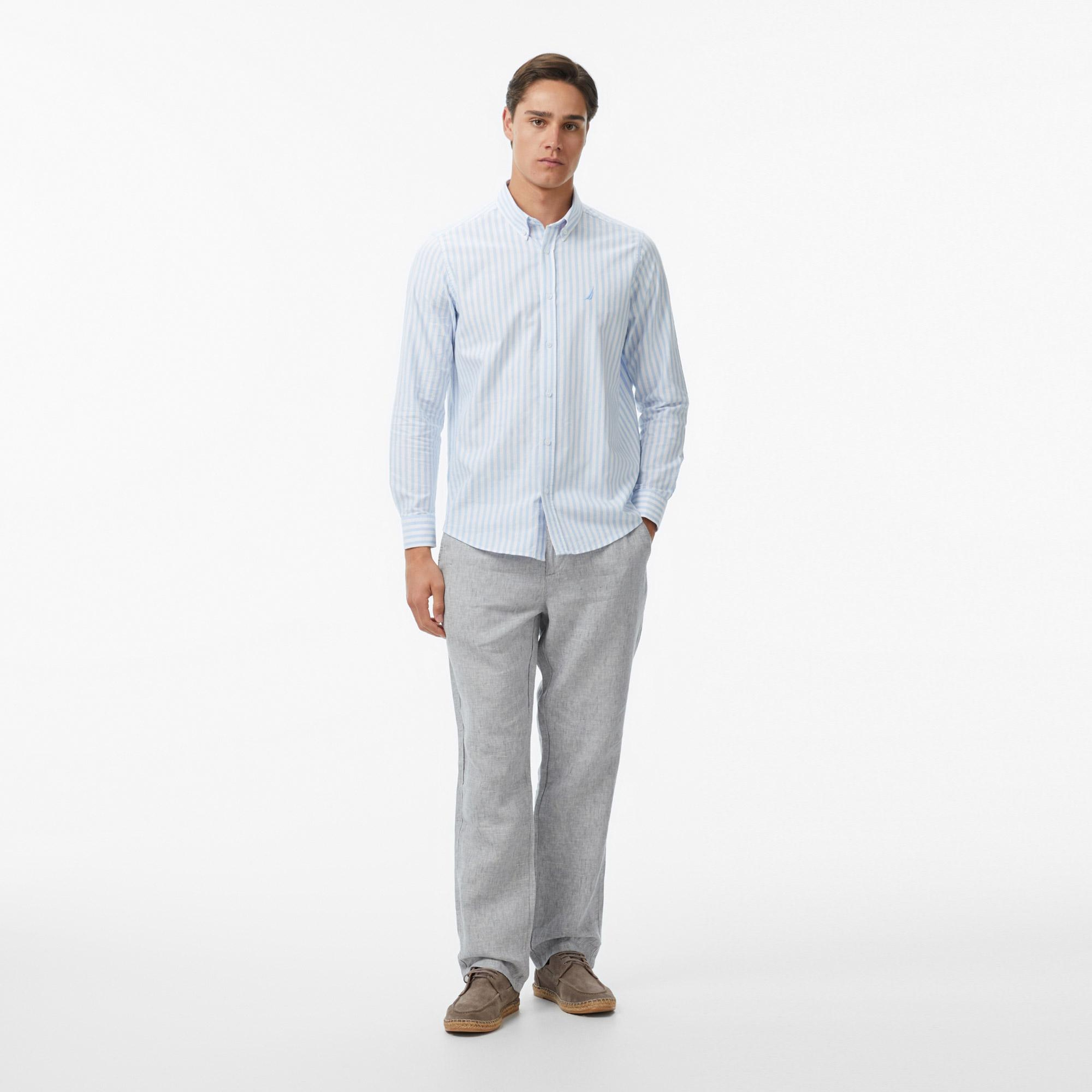 Nautica Erkek Gri Regular Fit Pantolon