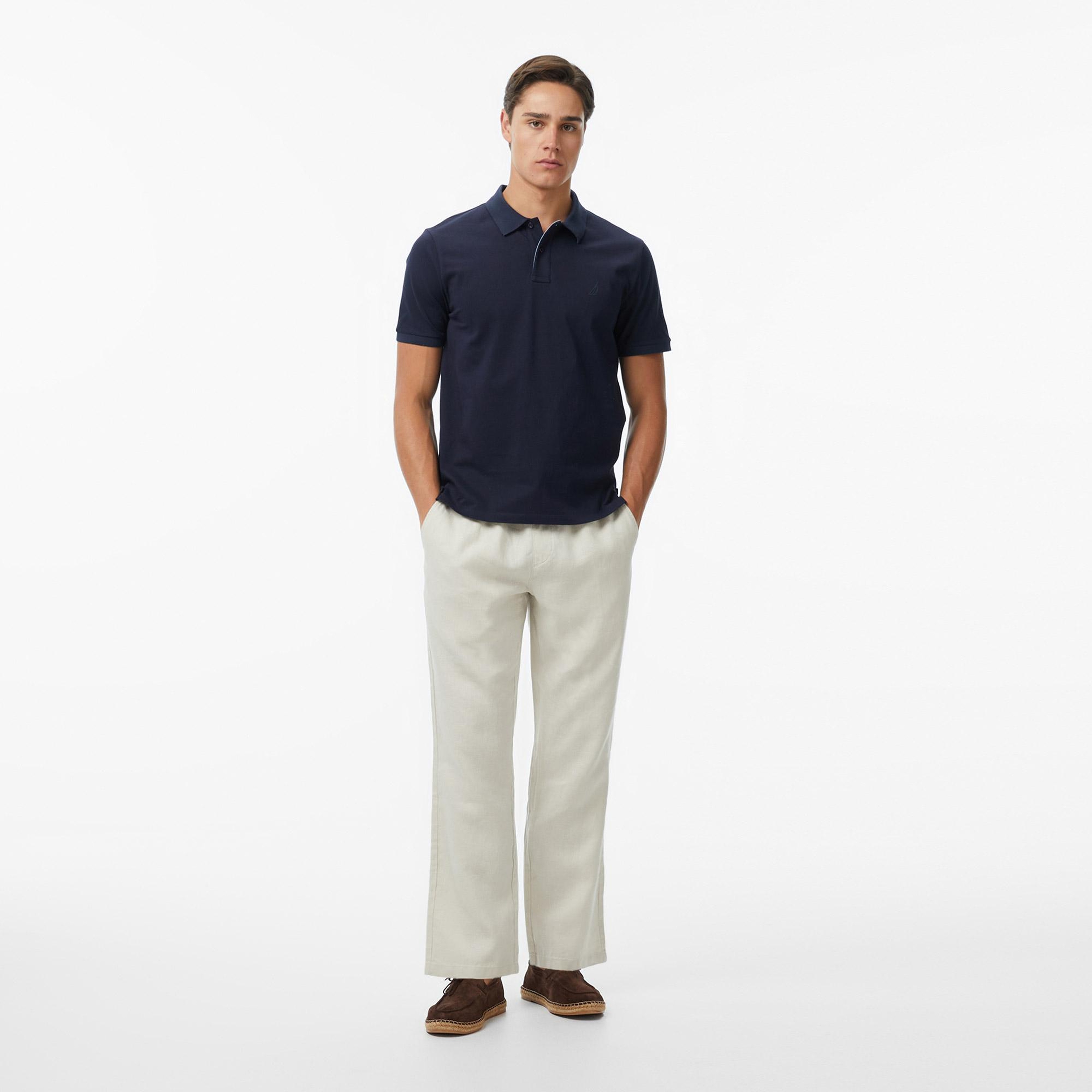 Nautica Erkek Krem Regular Fit Pantolon