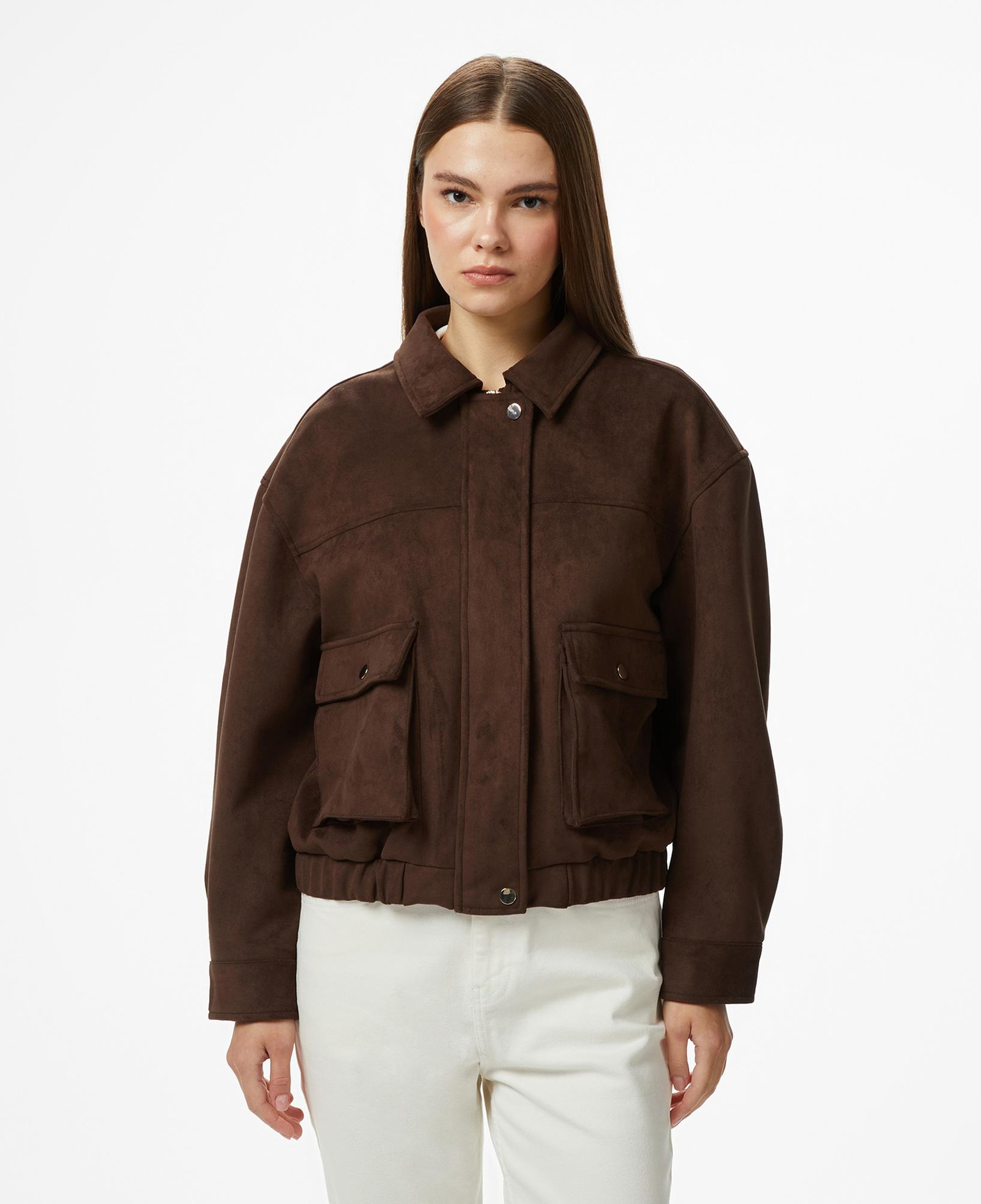 Nautica Kadın Kahverengi Regular Fit Ceket