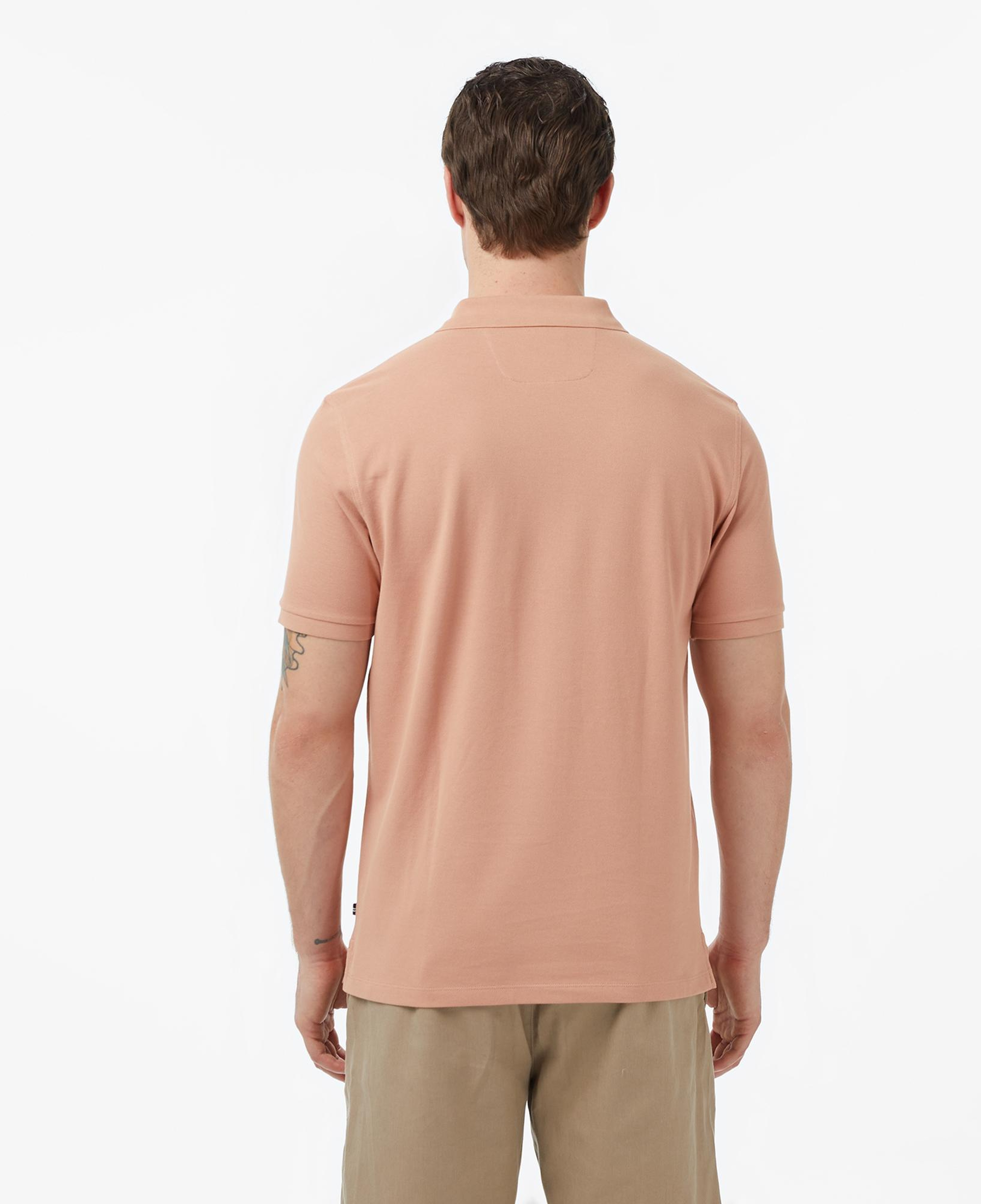 Nautica Erkek Bej Regular Fit Polo Yaka T-Shirt