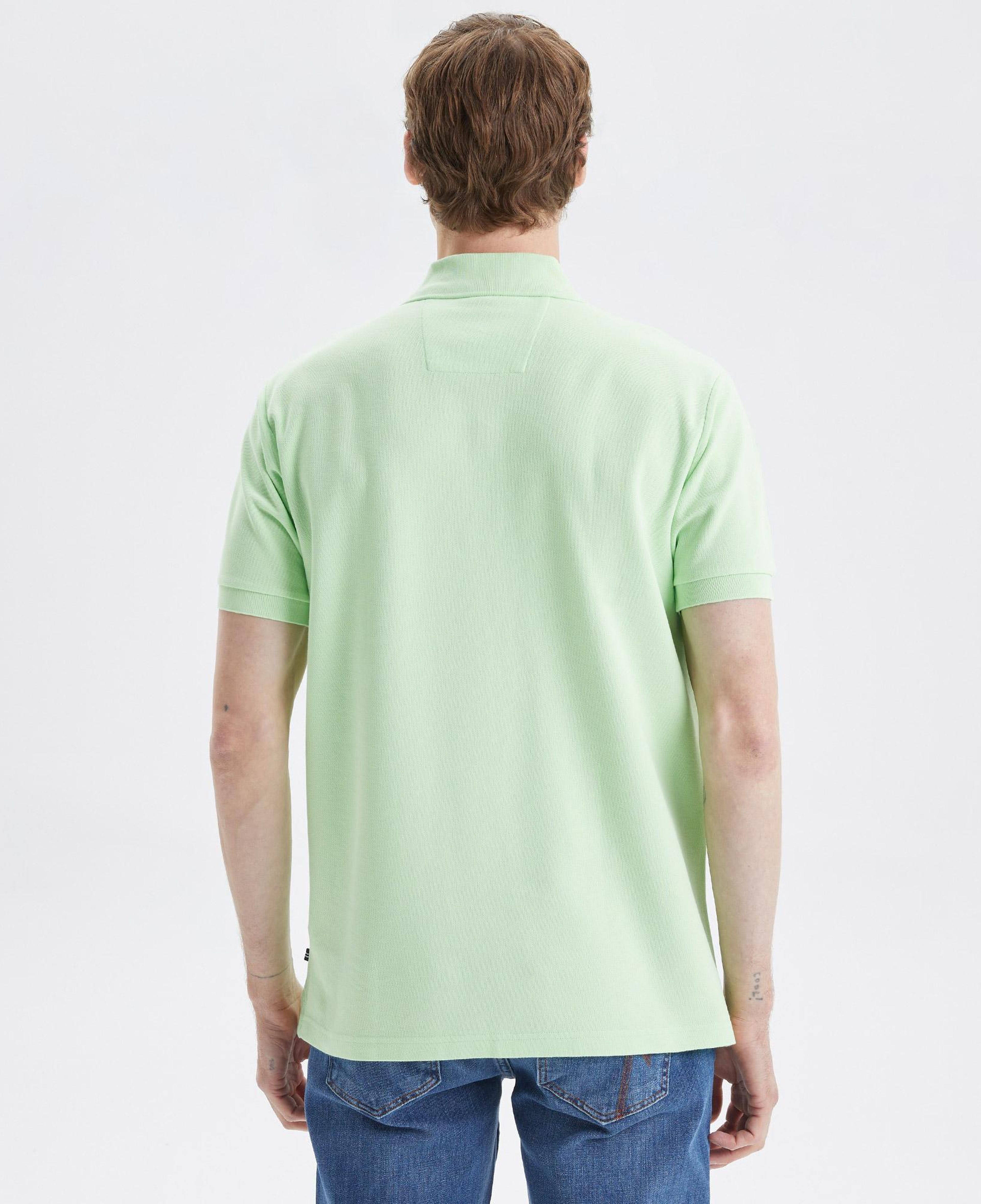 Nautica Erkek Yeşil Classic Fit Kısa Kollu Polo Yaka T-Shirt