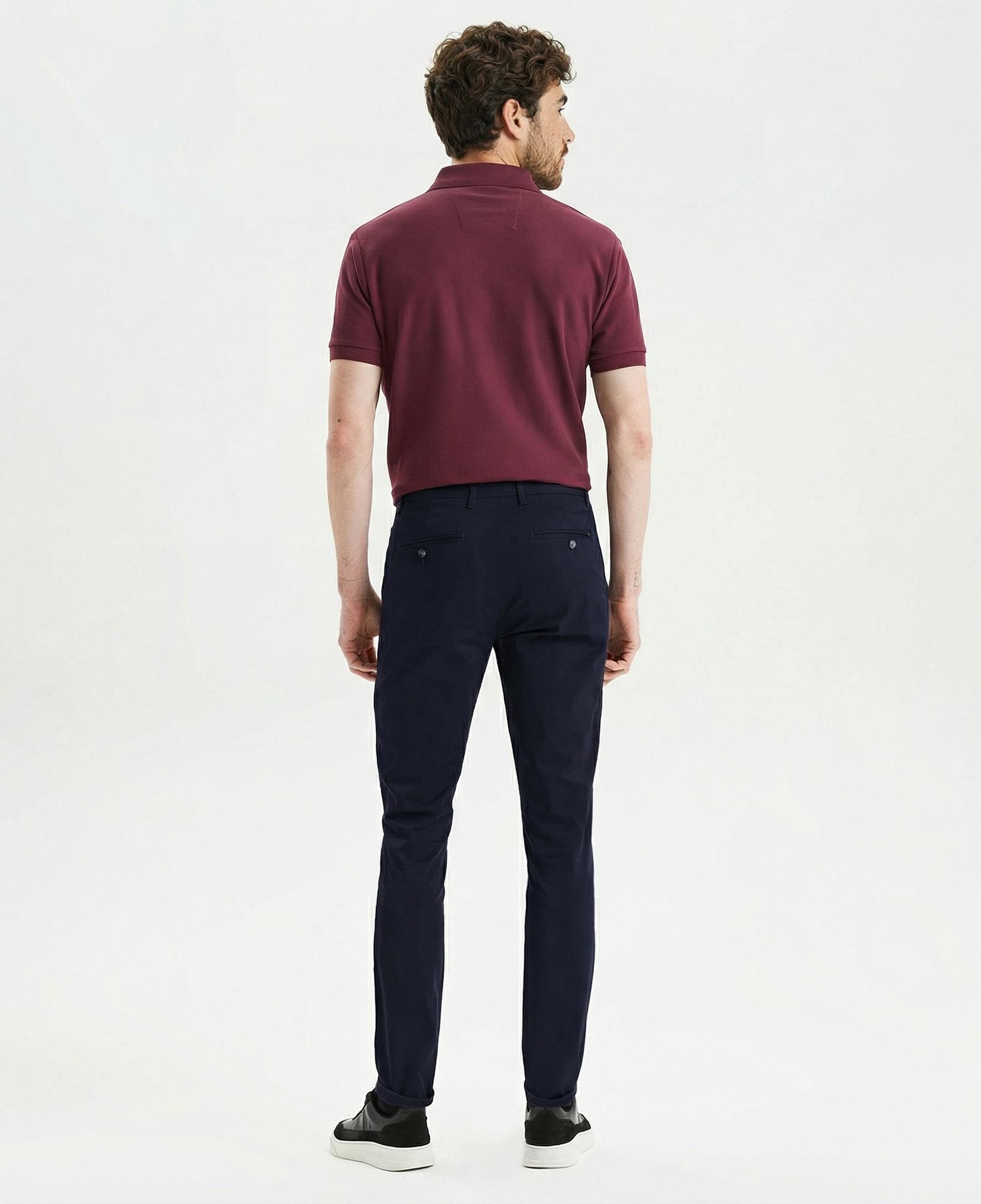 Nautica Erkek Lacivert Slim Fit Chino Pantolon