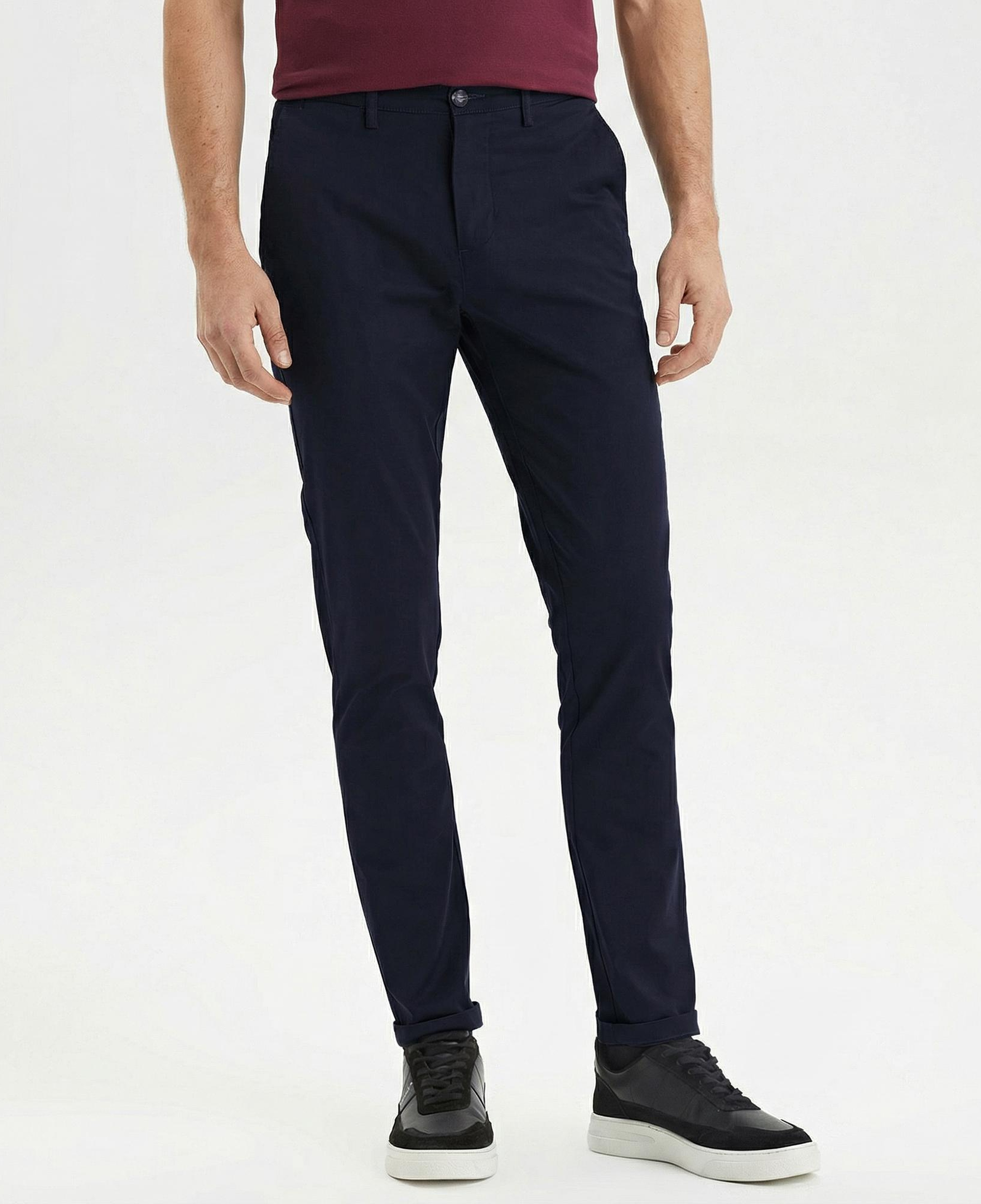 Nautica Erkek Lacivert Slim Fit Chino Pantolon