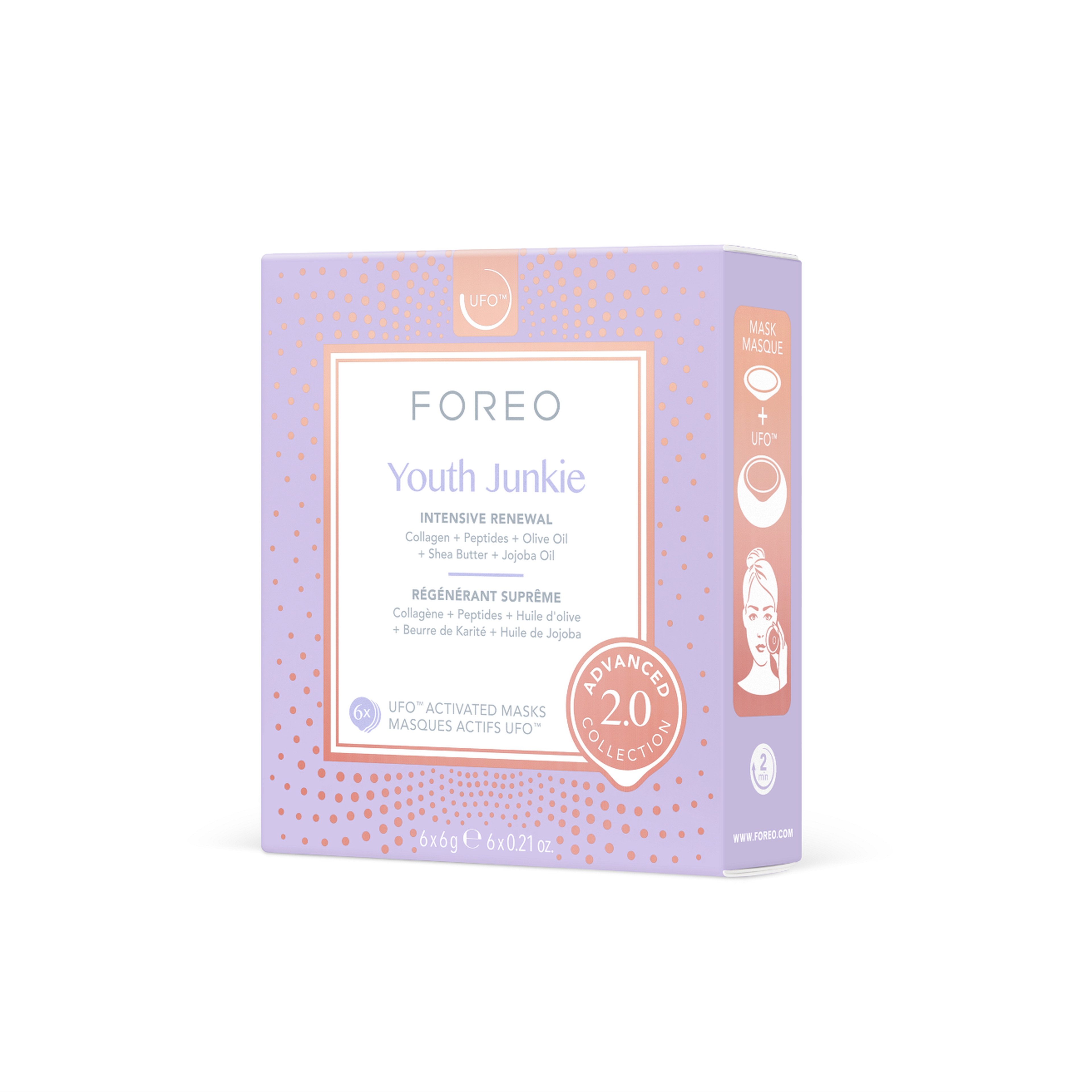 FOREO UFO Youth Junkie 2.0 6'lı Aktif Maske