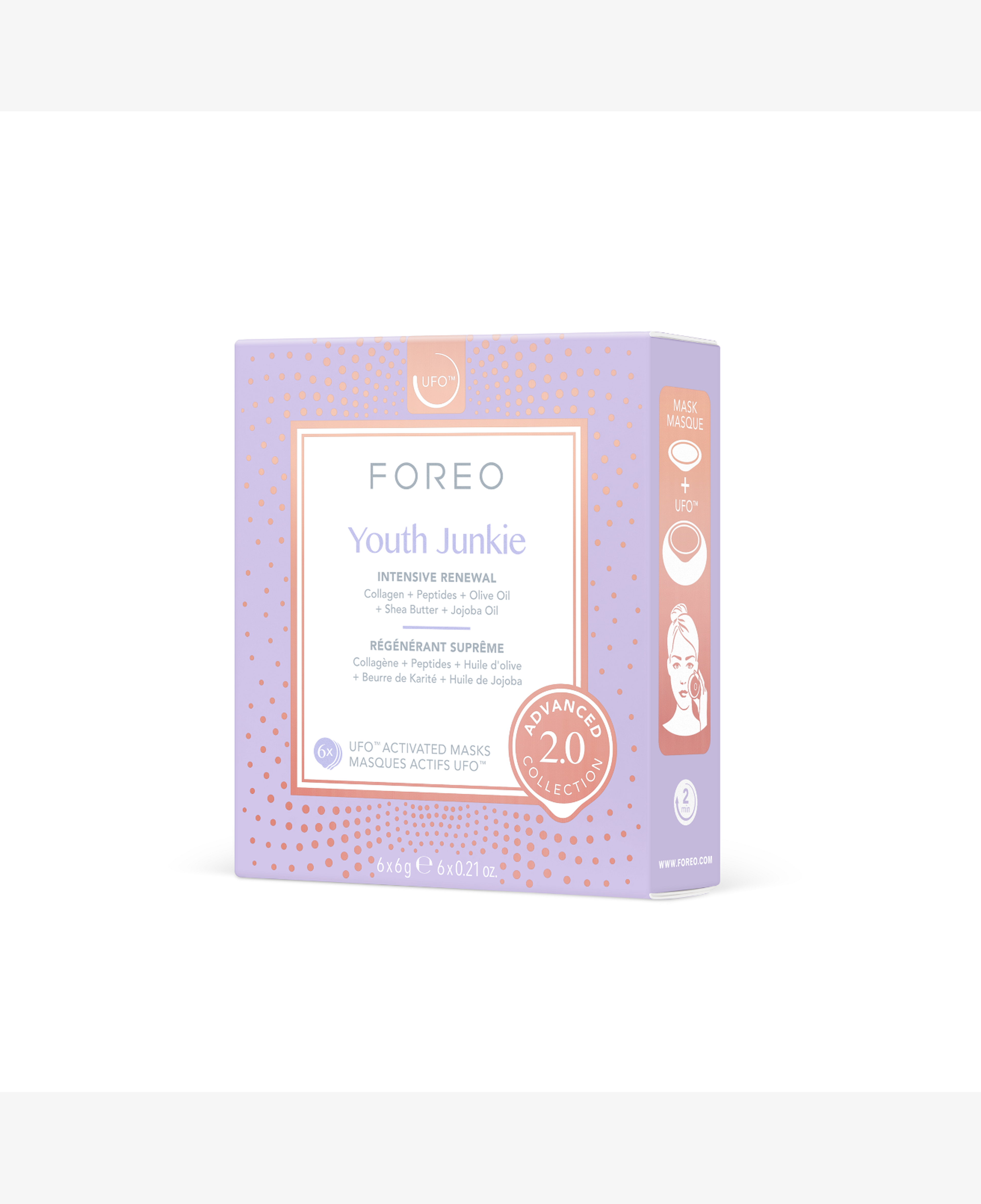 FOREO UFO Youth Junkie 2.0 6'lı Aktif Maske