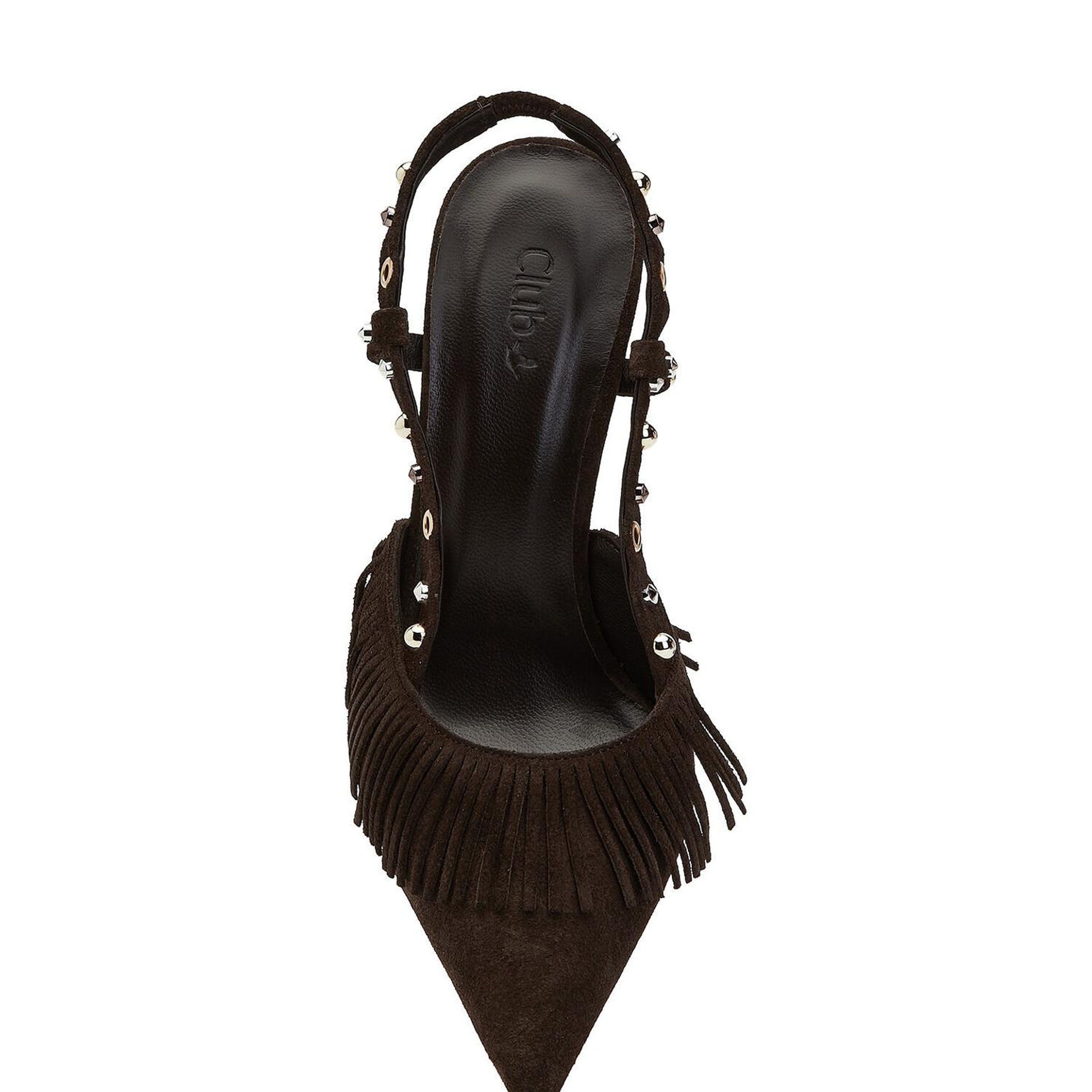 Beymen Club Kadın Kahverengi Troklu Slingback Pump