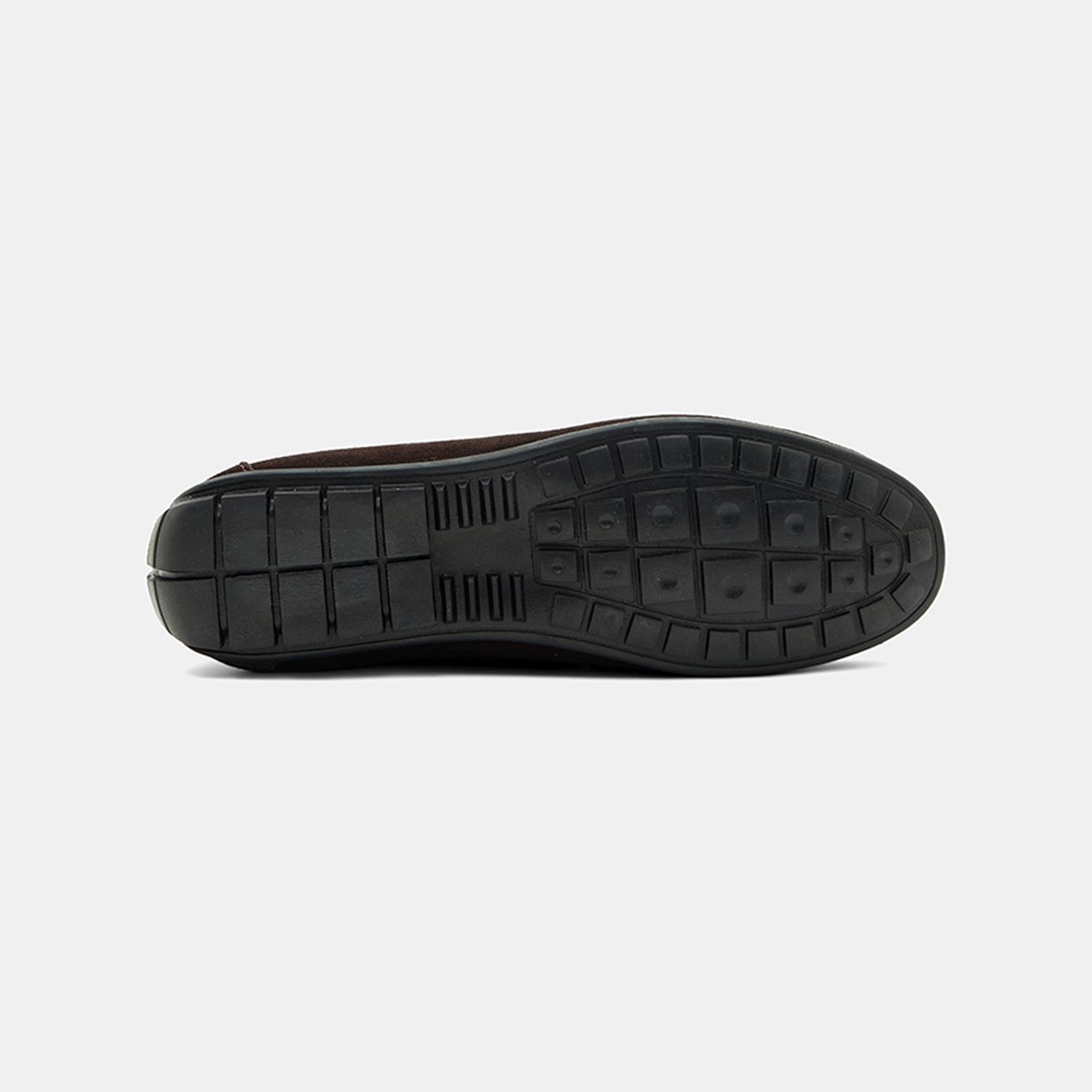 Erkek Kahverengi Bağcık Detaylı Süet Loafer