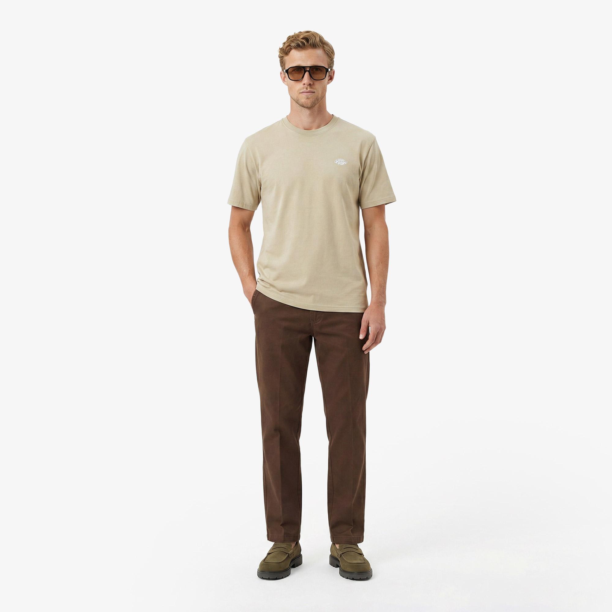 Dickies Summerdale Erkek Bej T-Shirt
