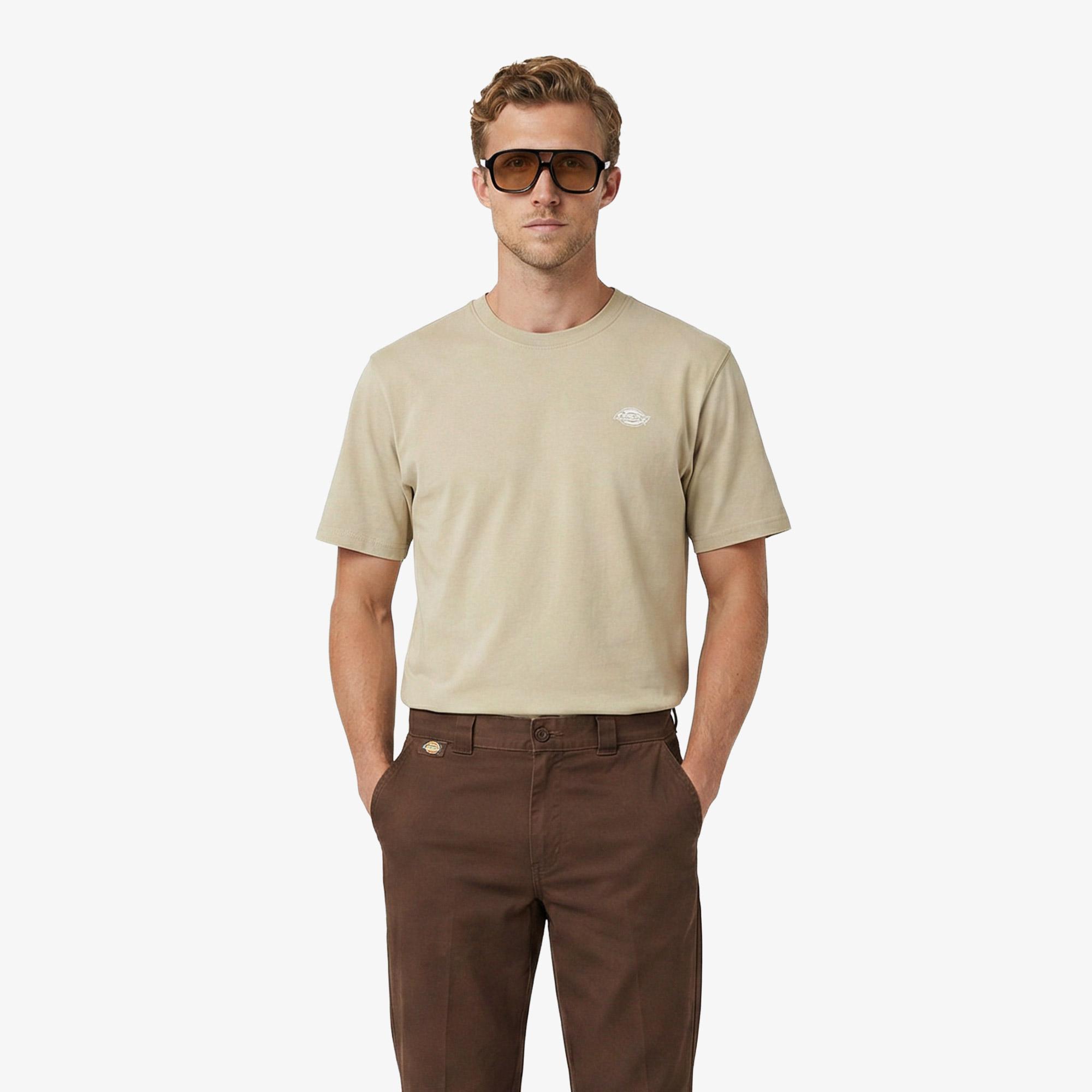 Dickies Summerdale Erkek Bej T-Shirt