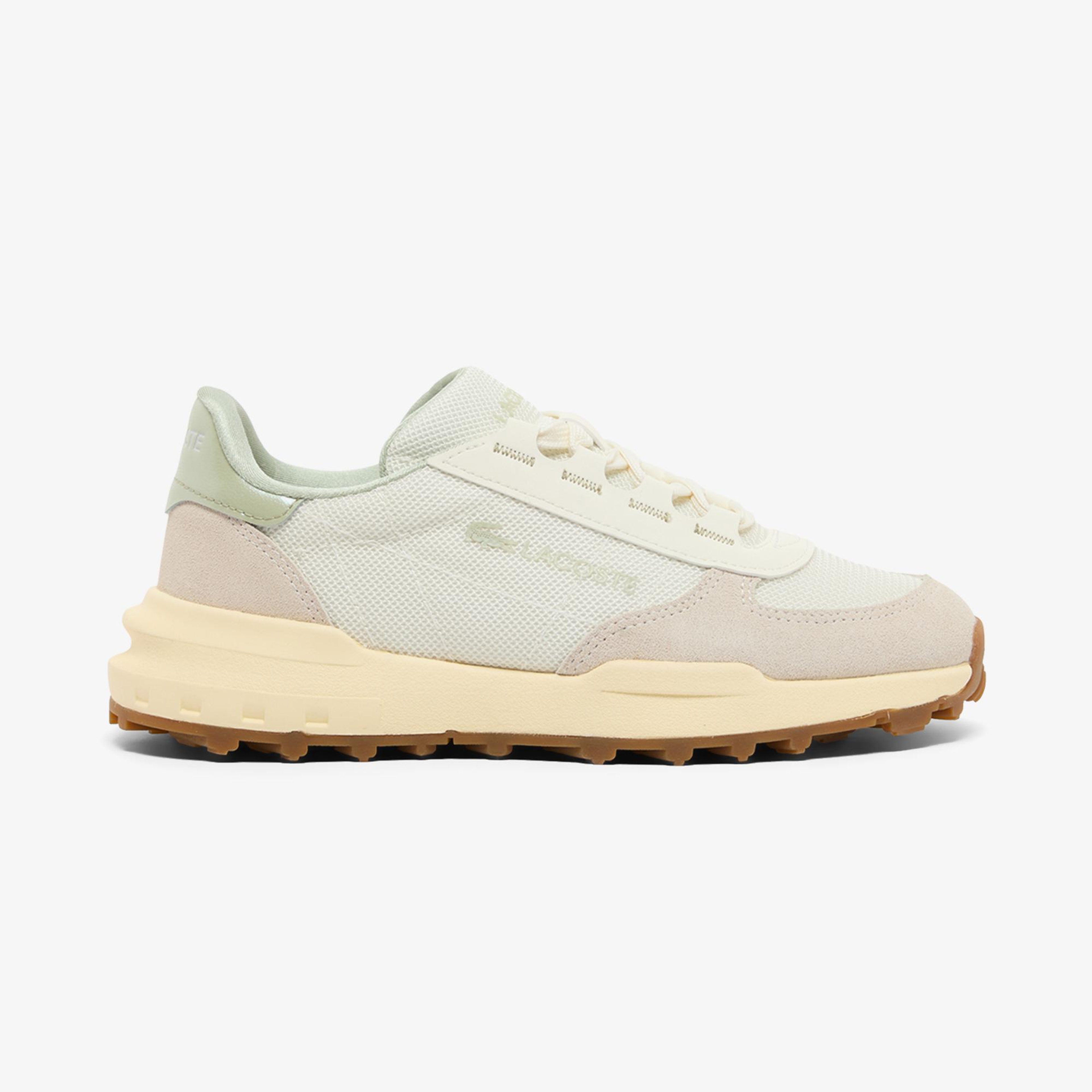 Lacoste Elite Active Evo Kadın Krem Sneaker