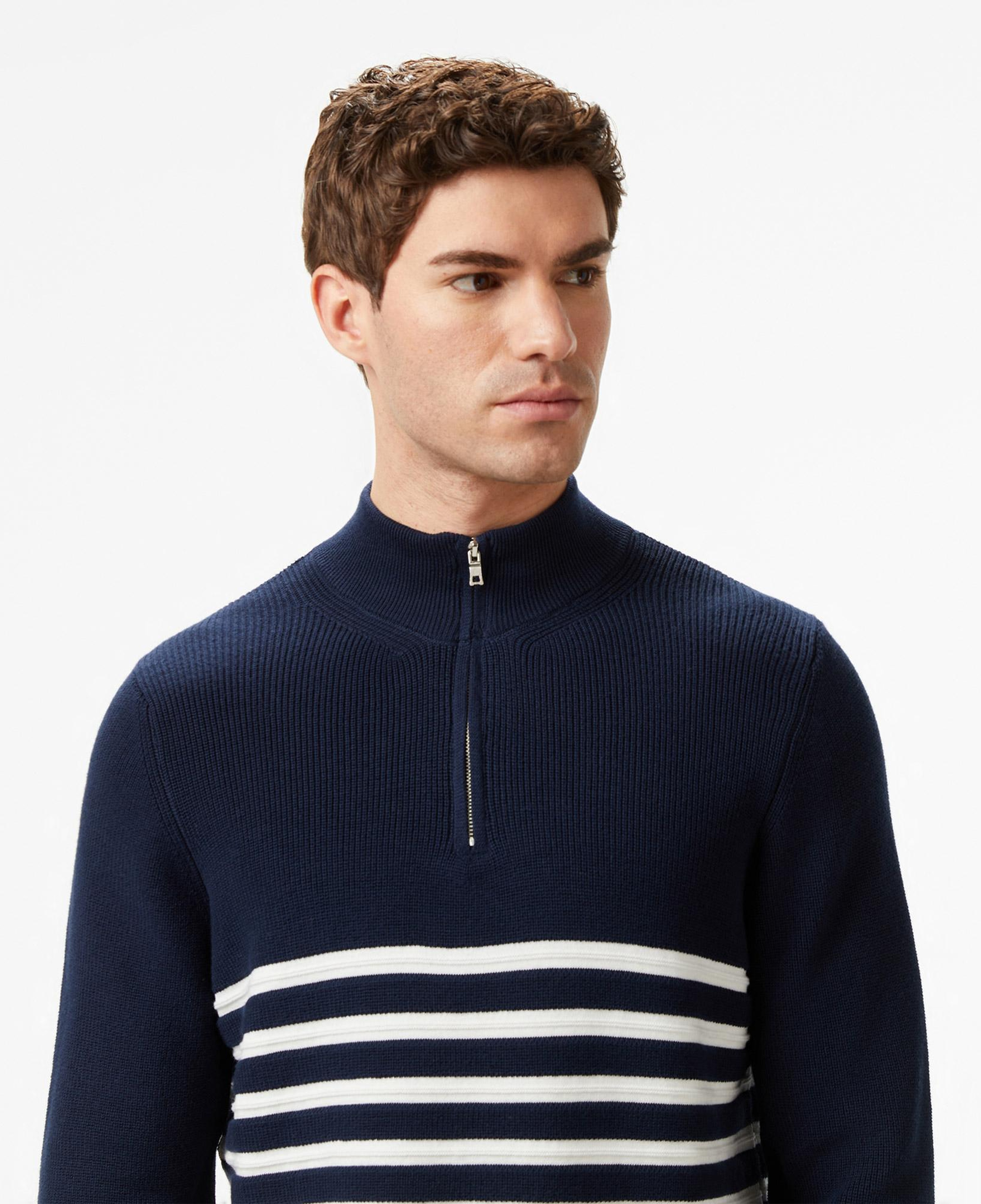 Nautica Erkek Lacivert Classic Fit Kazak