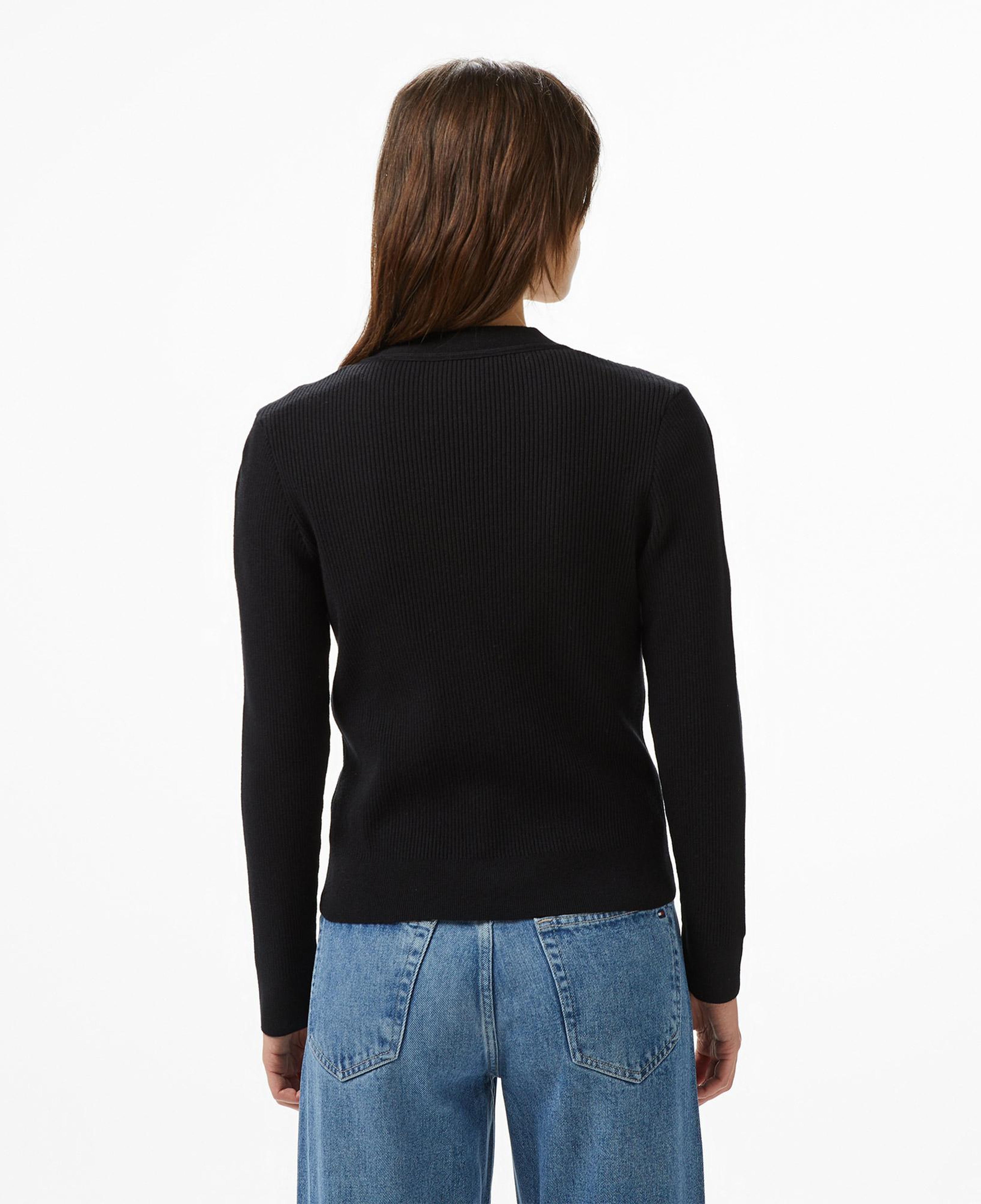 Nautica Kadın Siyah Regular Fit Hırka
