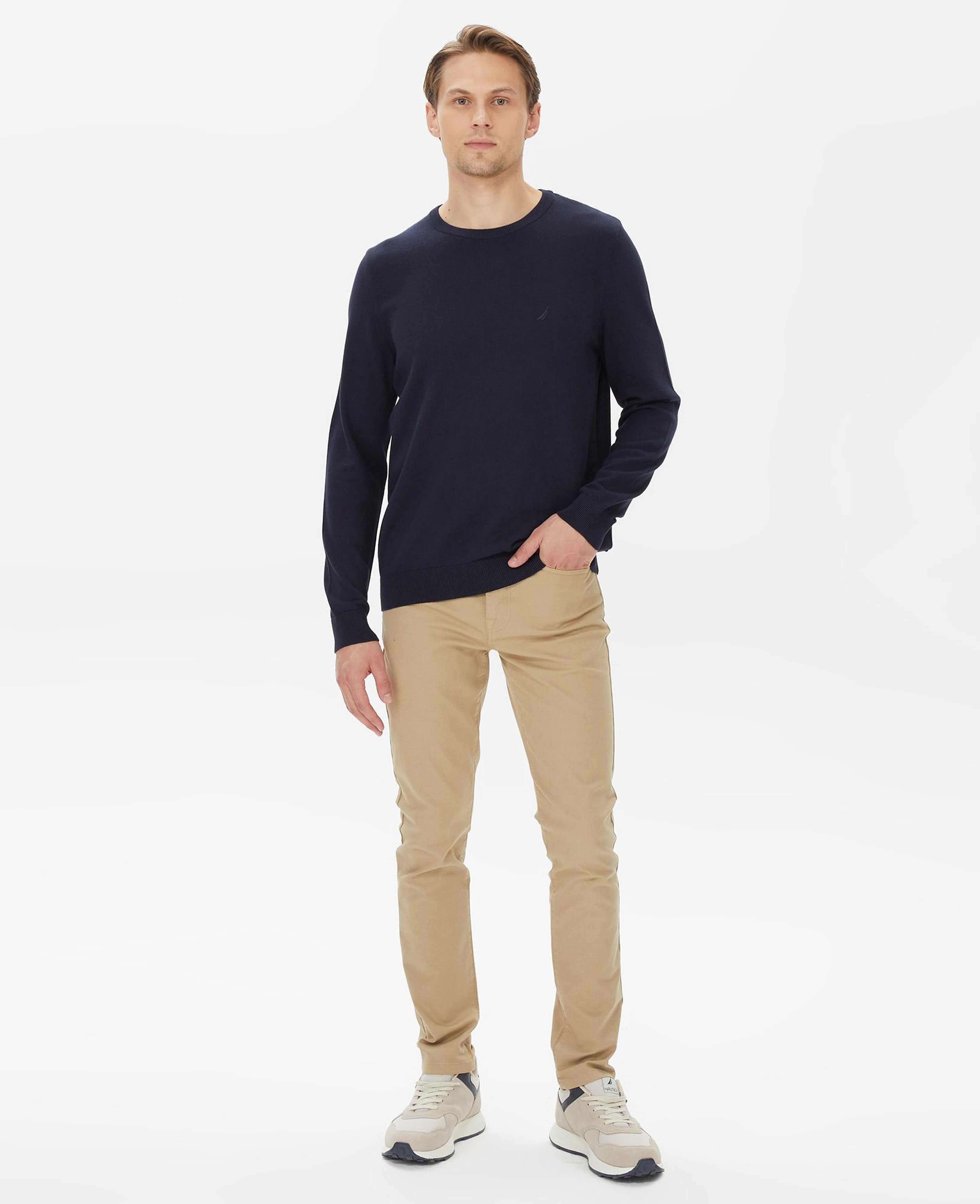 Nautica Erkek Lacivert Standart Fit Kazak