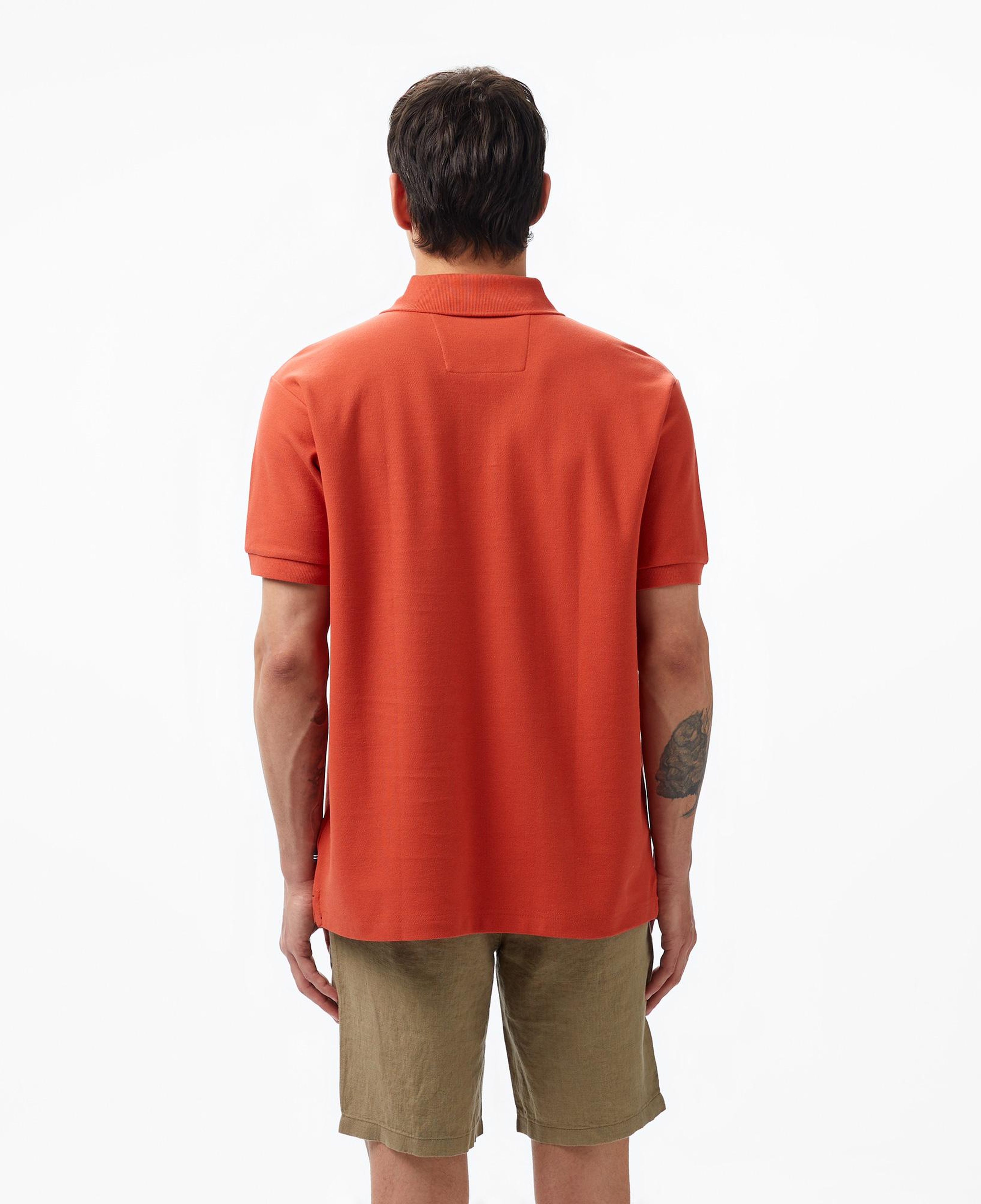 Nautica Erkek Kırmızı Classic Fit Kısa Kollu Polo Yaka T-Shirt