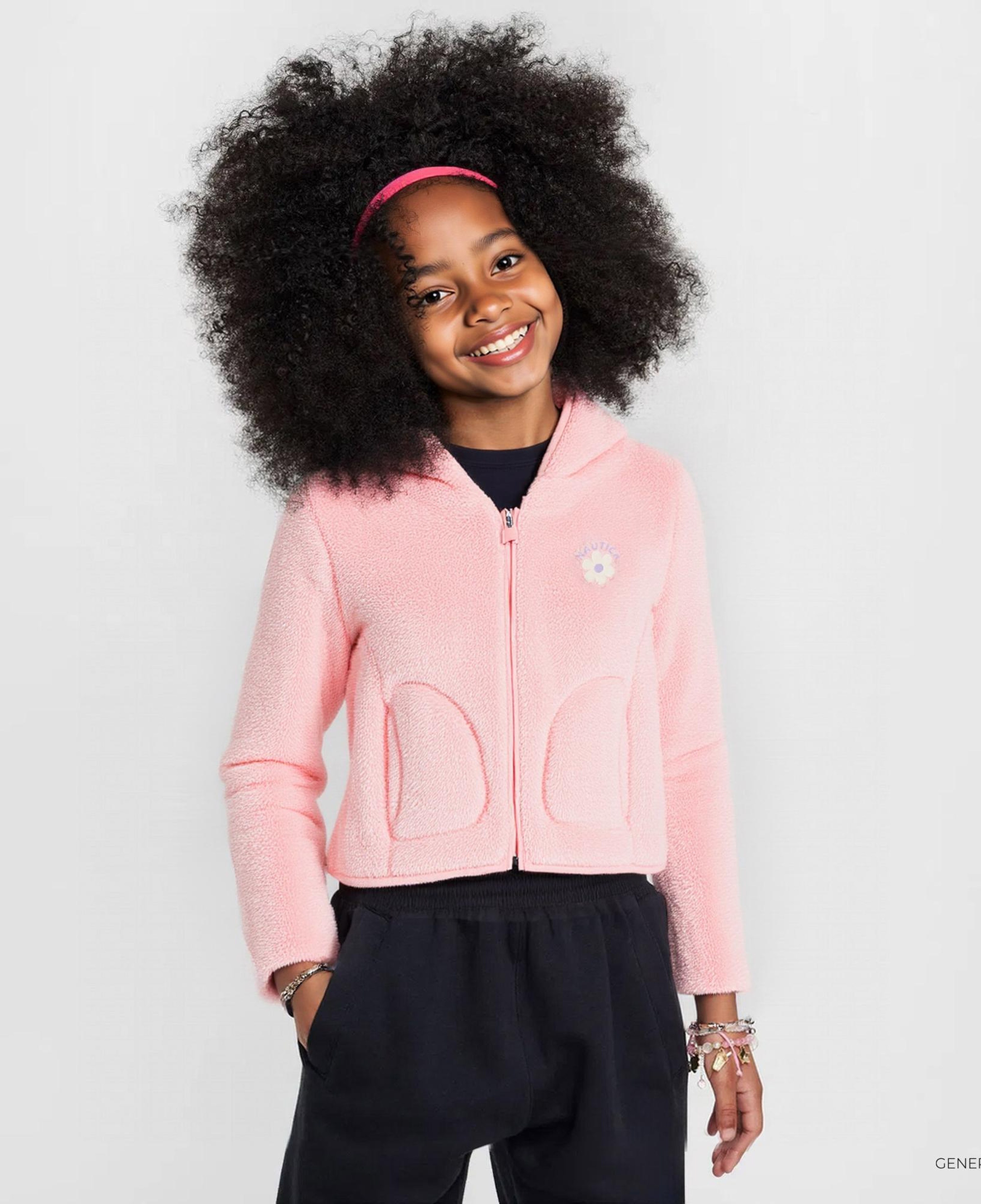 Nautica Kız Çocuk Pembe Sweatshirt
