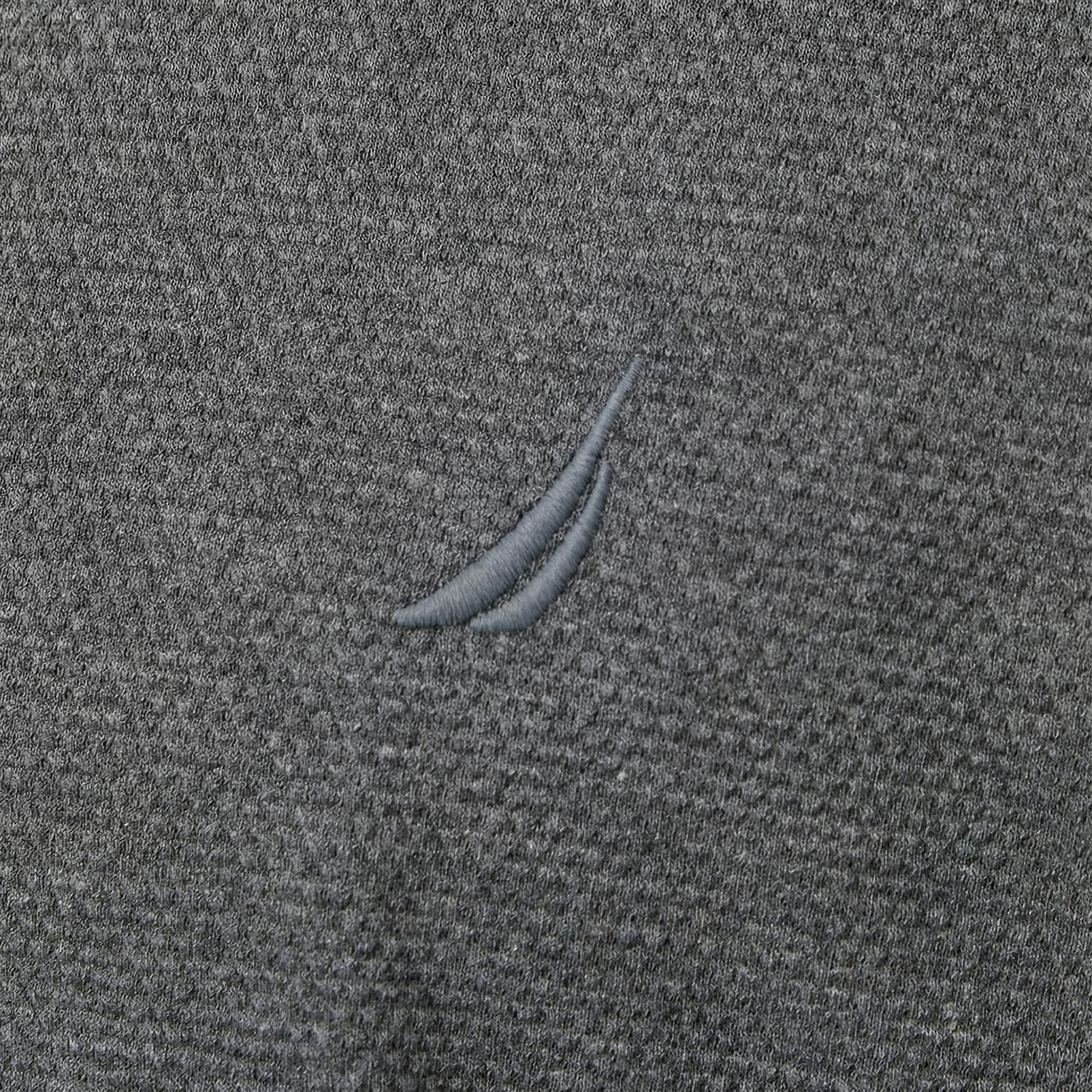 Nautica Erkek Gri Classic Fit Uzun Kollu Polo Yaka T-Shirt