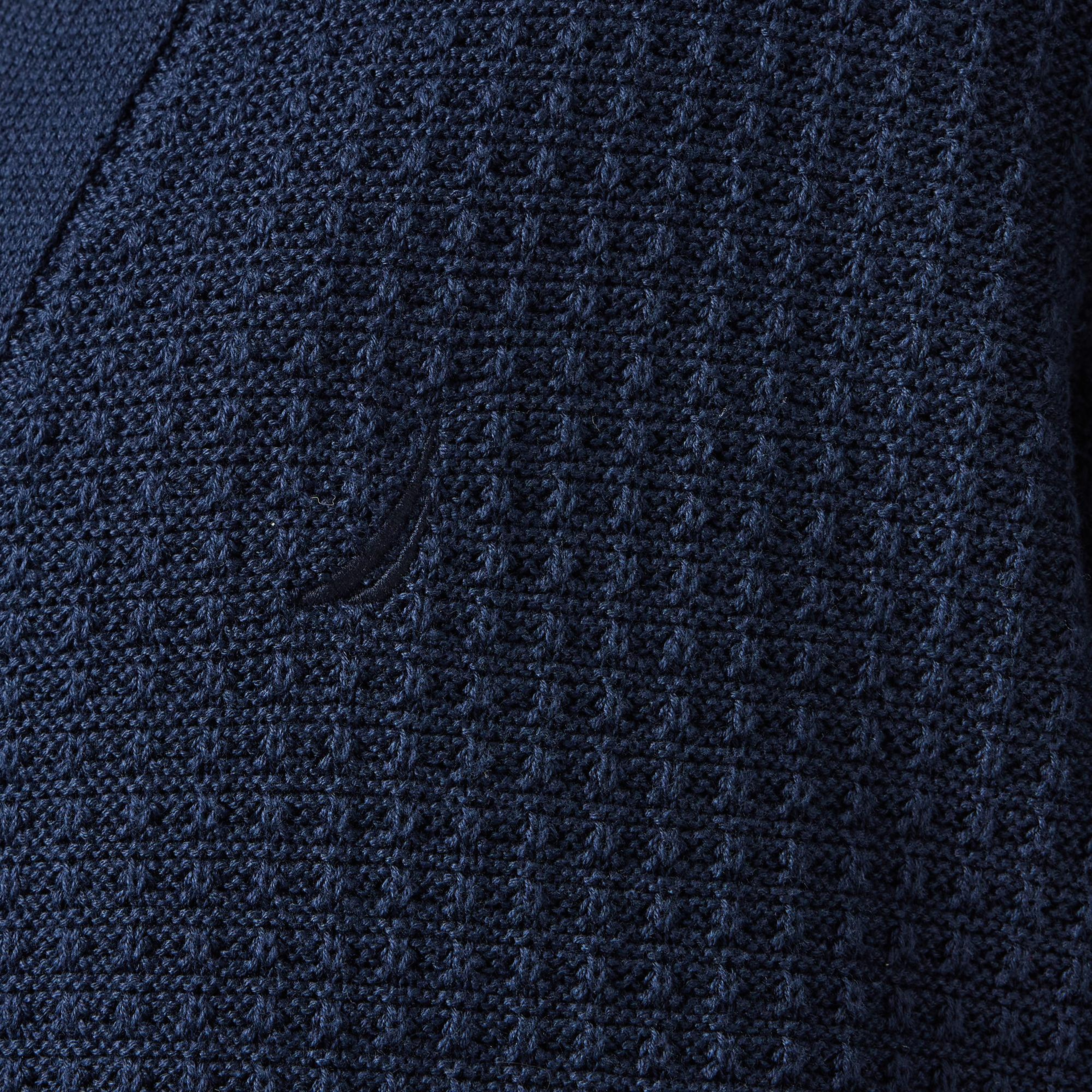 Nautica Erkek Lacivert Regular Fit Triko Hırka