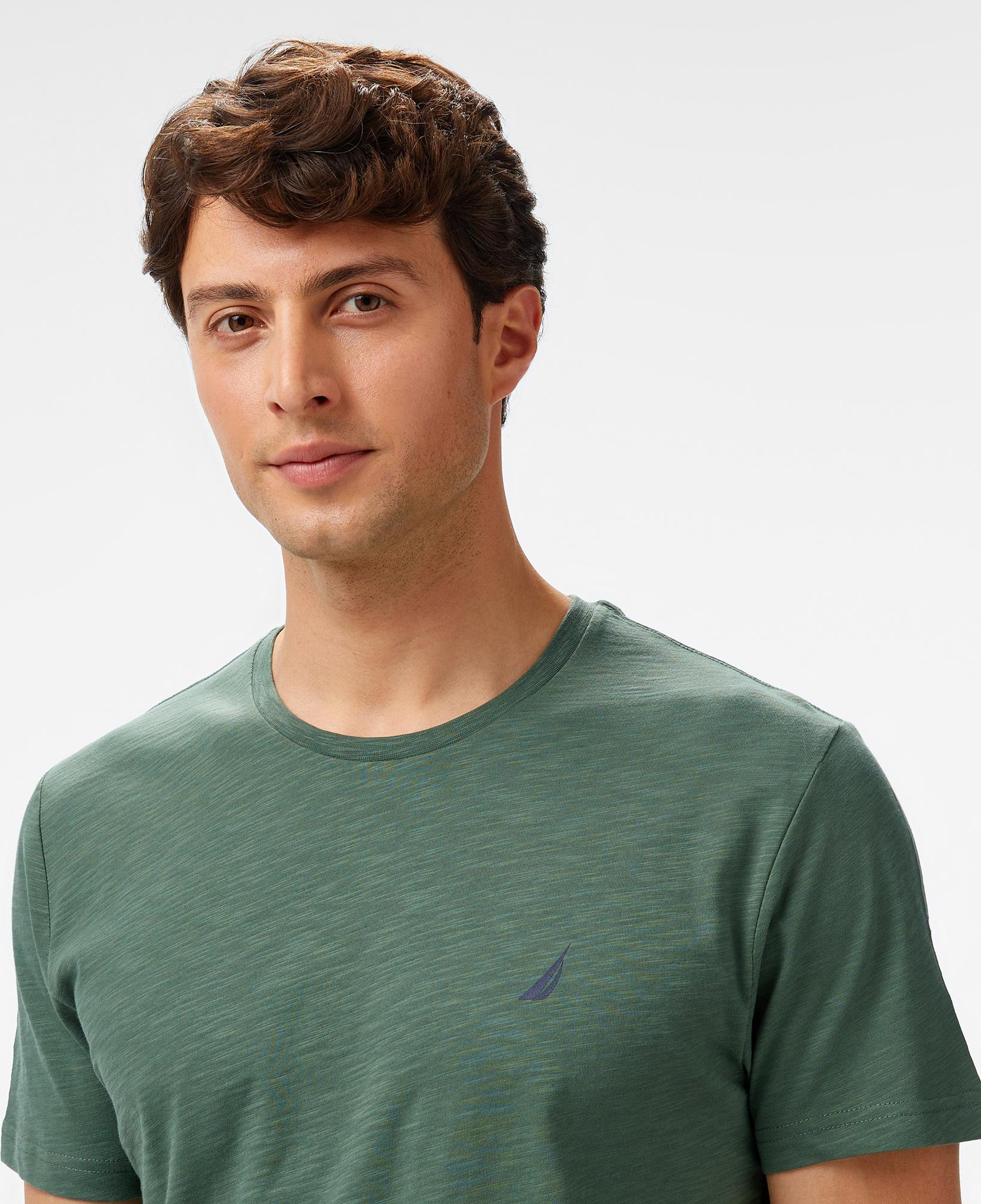 Nautica Erkek Yeşil Regular Fit T-Shirt