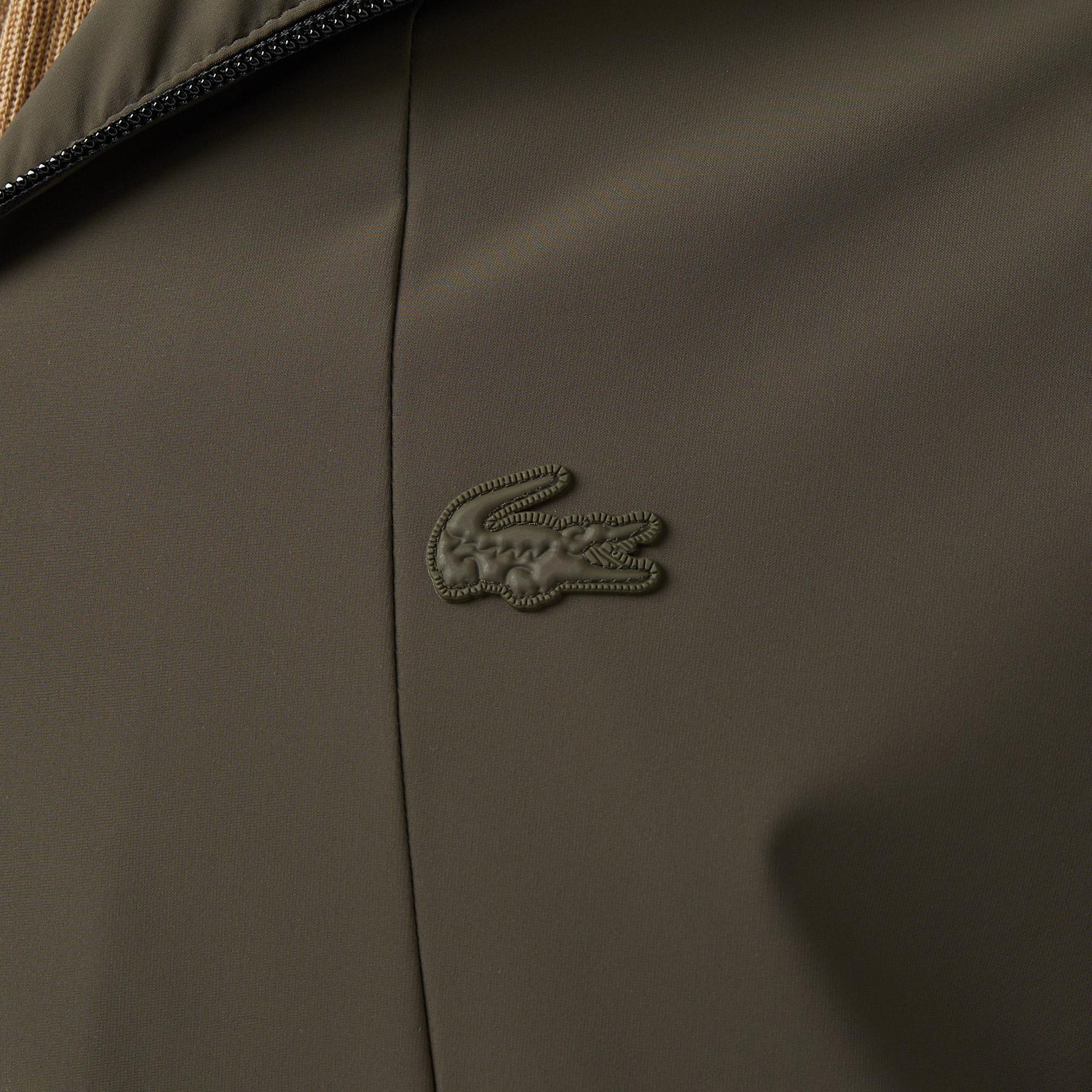 Lacoste Erkek Kapüşonlu Haki Mont