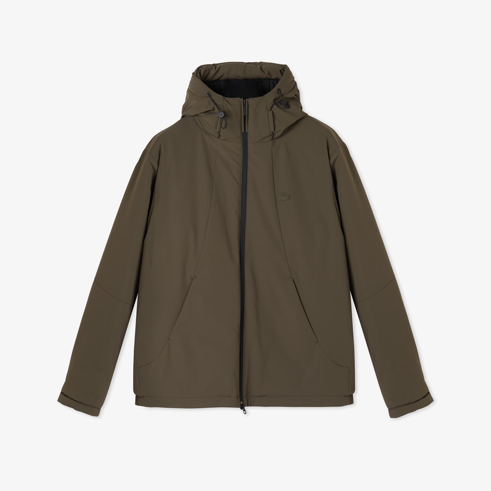 Lacoste Erkek Kapüşonlu Haki Mont