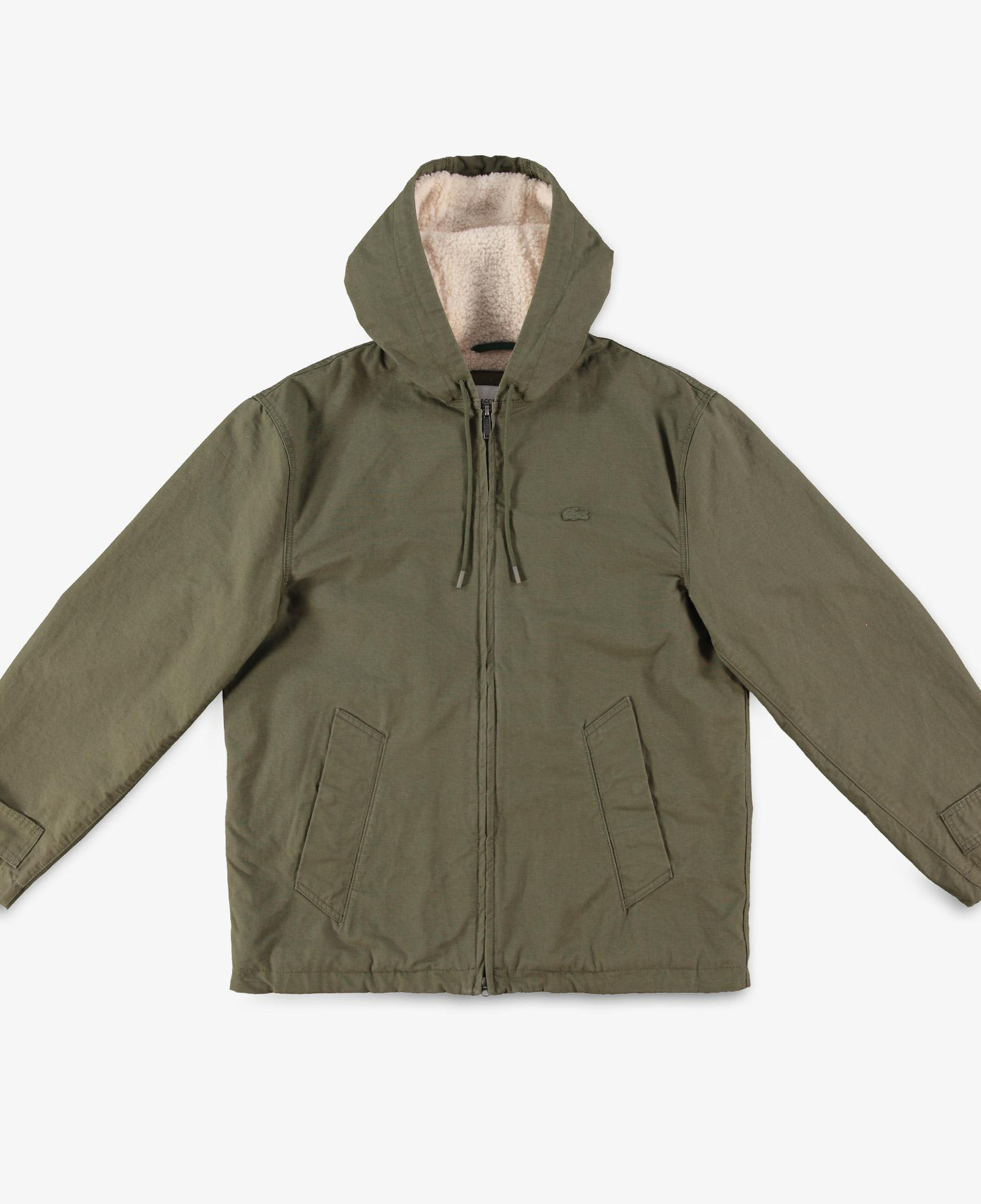 Lacoste Erkek Kapüşonlu Haki Mont
