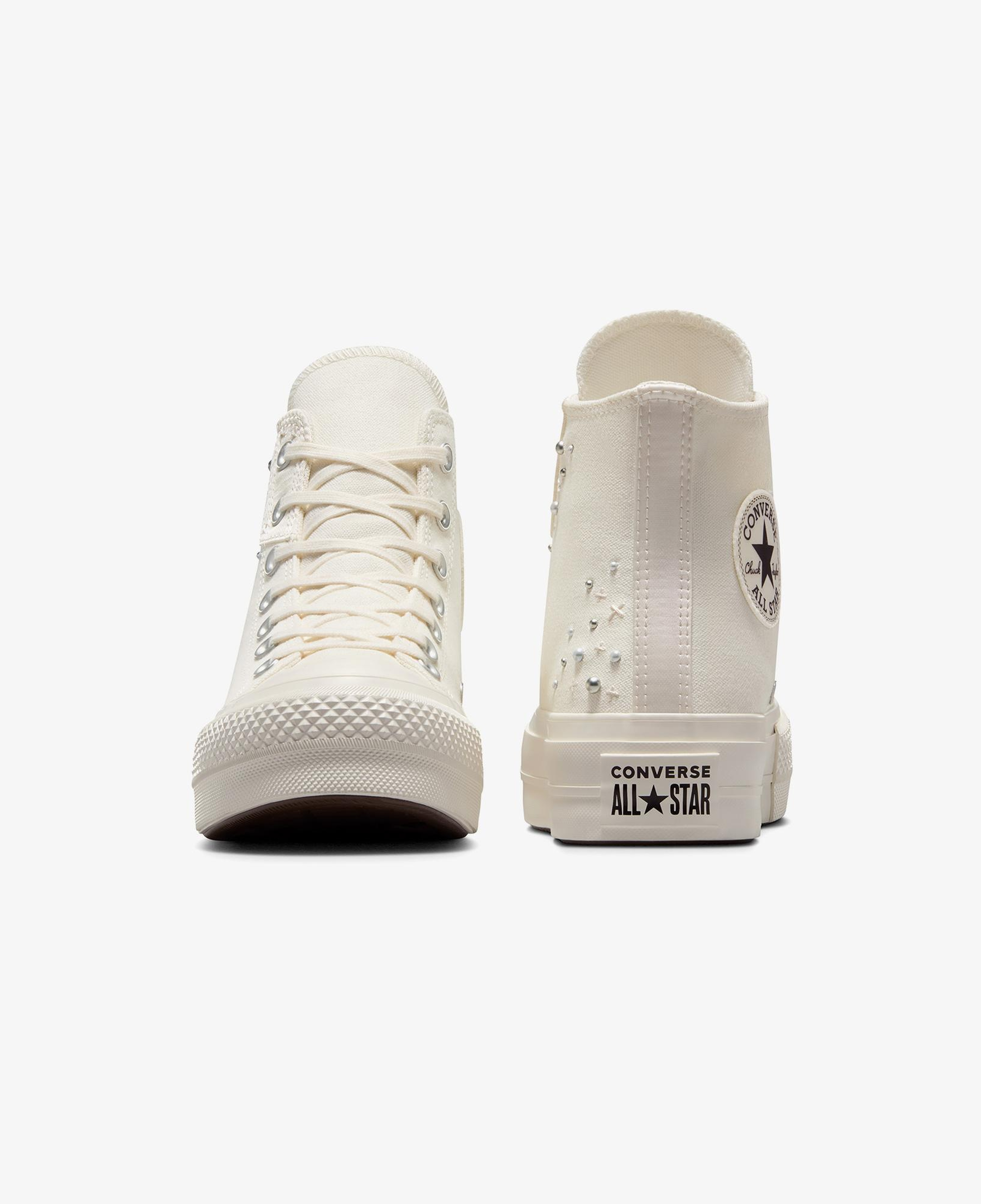 Converse Chuck Taylor All Star Lift Kadın Krem Platform Sneaker