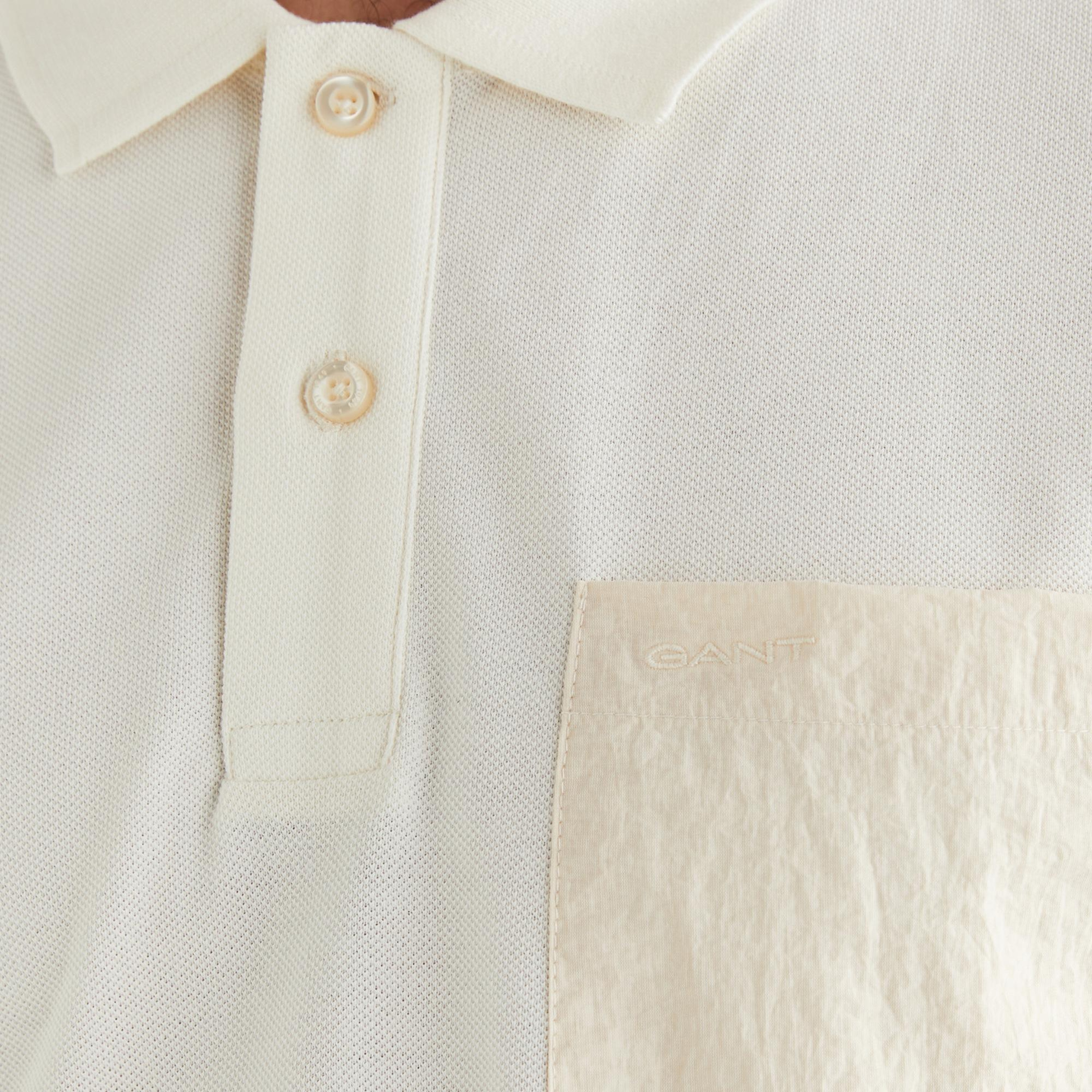 GANT Erkek Krem Polo