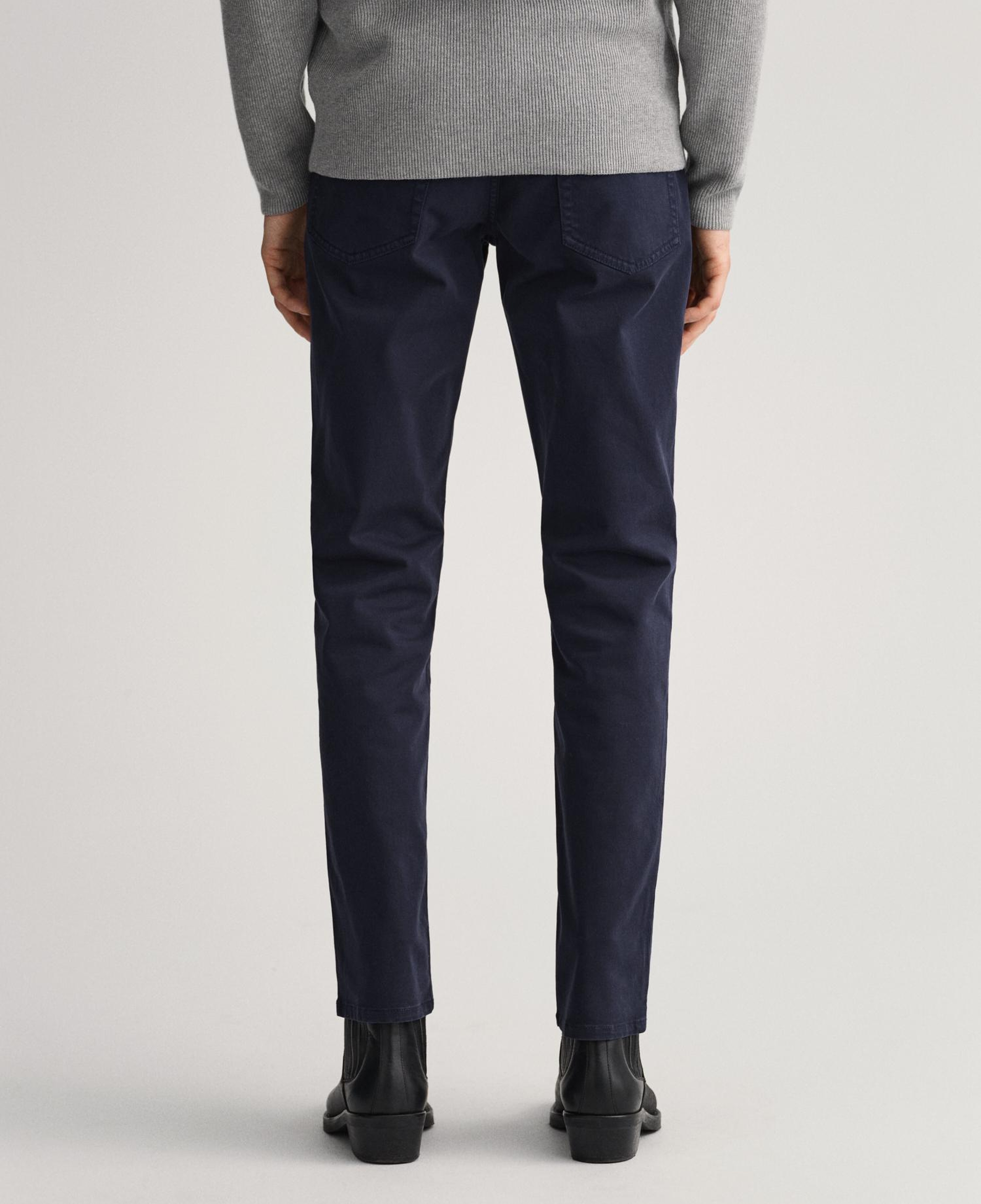 GANT Erkek Lacivert Slim Fit Hayes Pantolon