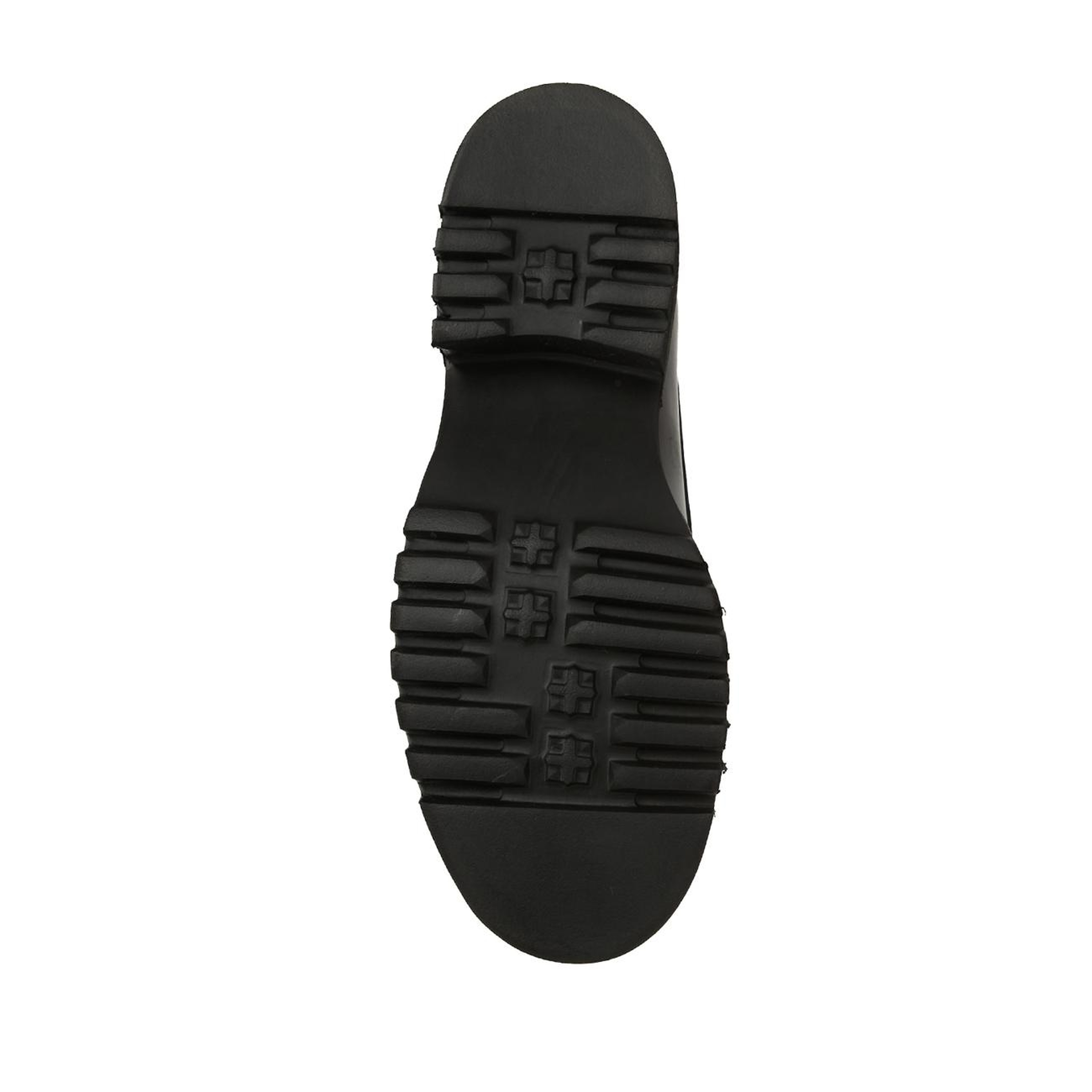 George Hogg Icons Kadın Siyah Tokalı Deri Topuklu Loafer