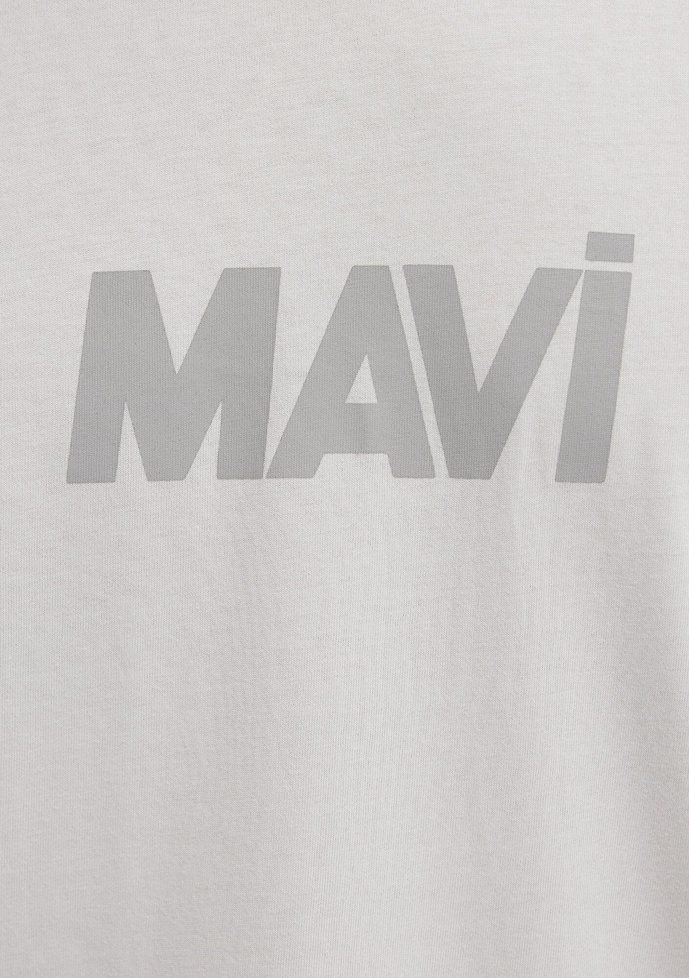 Mavi Mavi Logo Baskılı Gri Tişört Regular Fit / Normal Kesim 0612896-70080