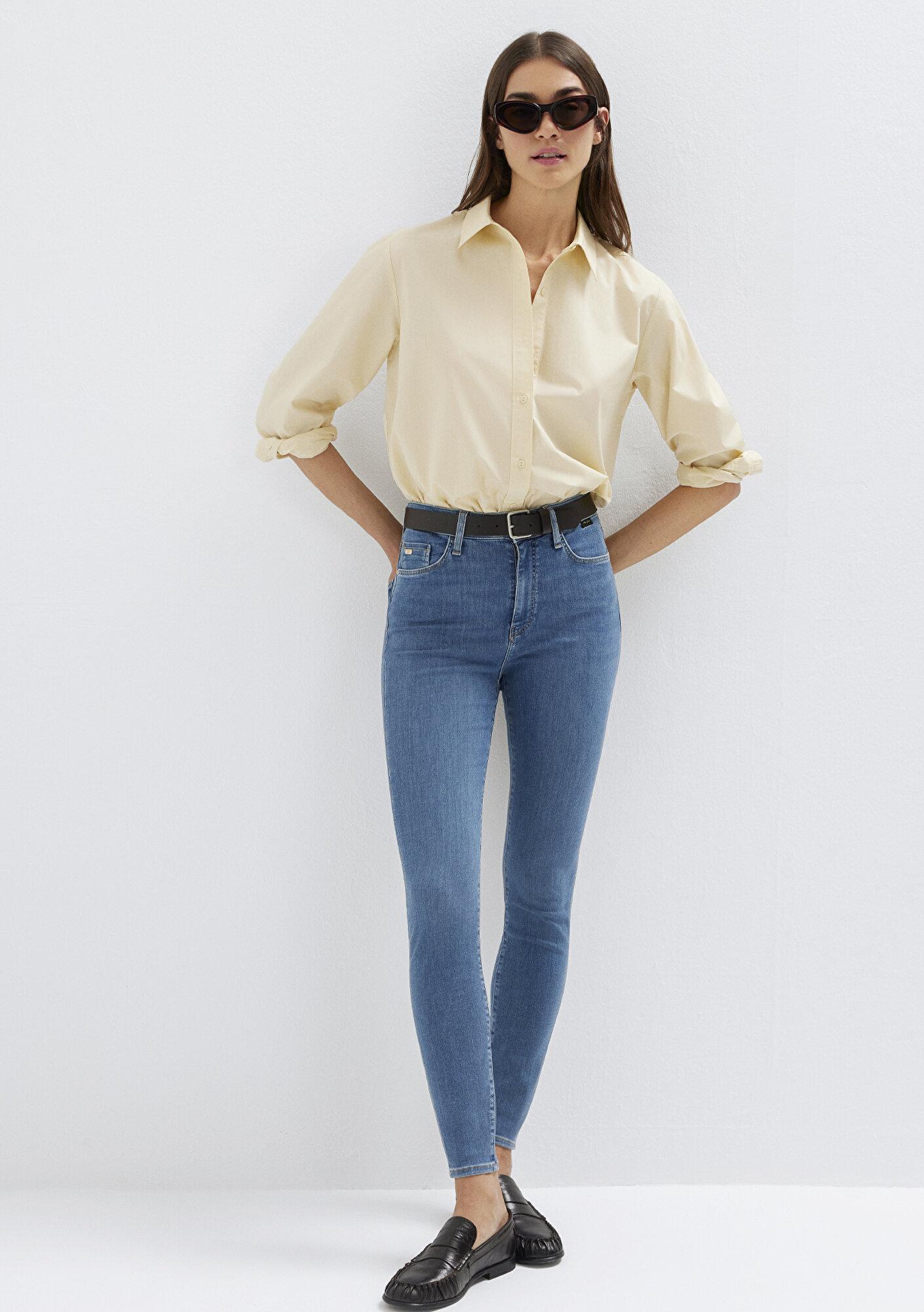 Mavi Serenay Gold Premium Vintage Indigo Mavisi  Jean Pantolon 100980-A1549