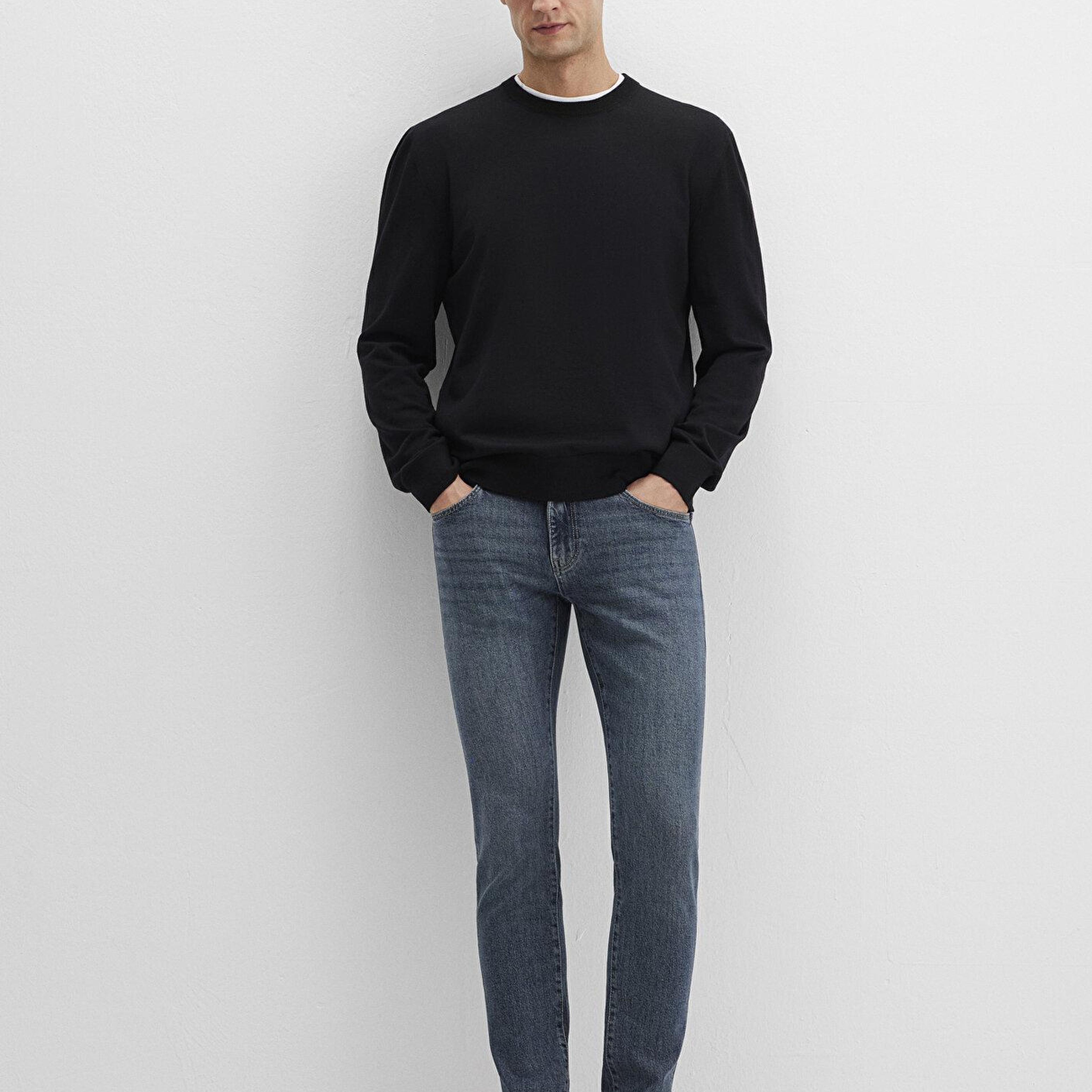 Mavi James Mavi Black Puslu Koyu Mavi Jean Pantolon 0042489342