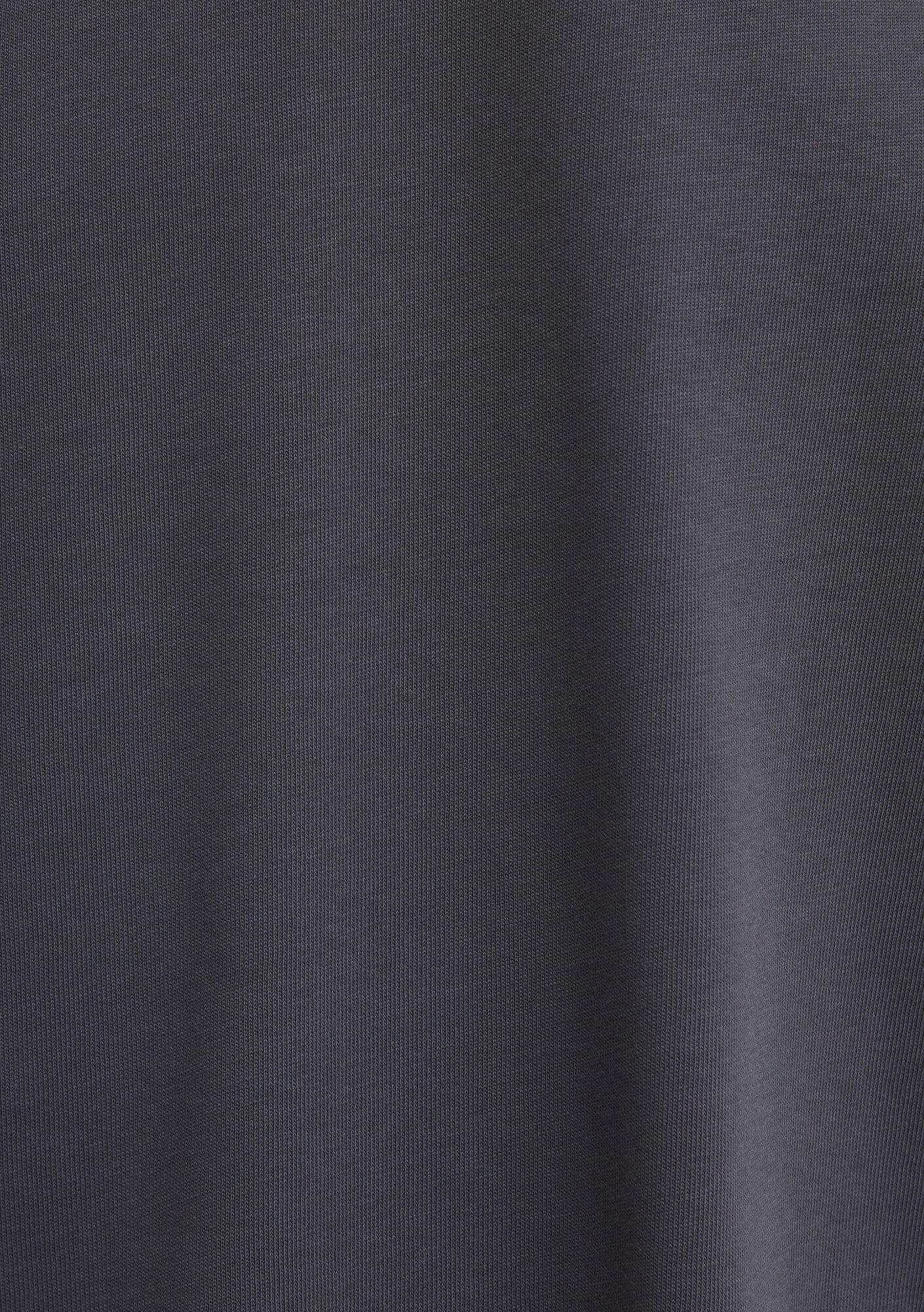 Mavi Antrasit Basic Tişört Oversize / Geniş Kesim 1614179-83620