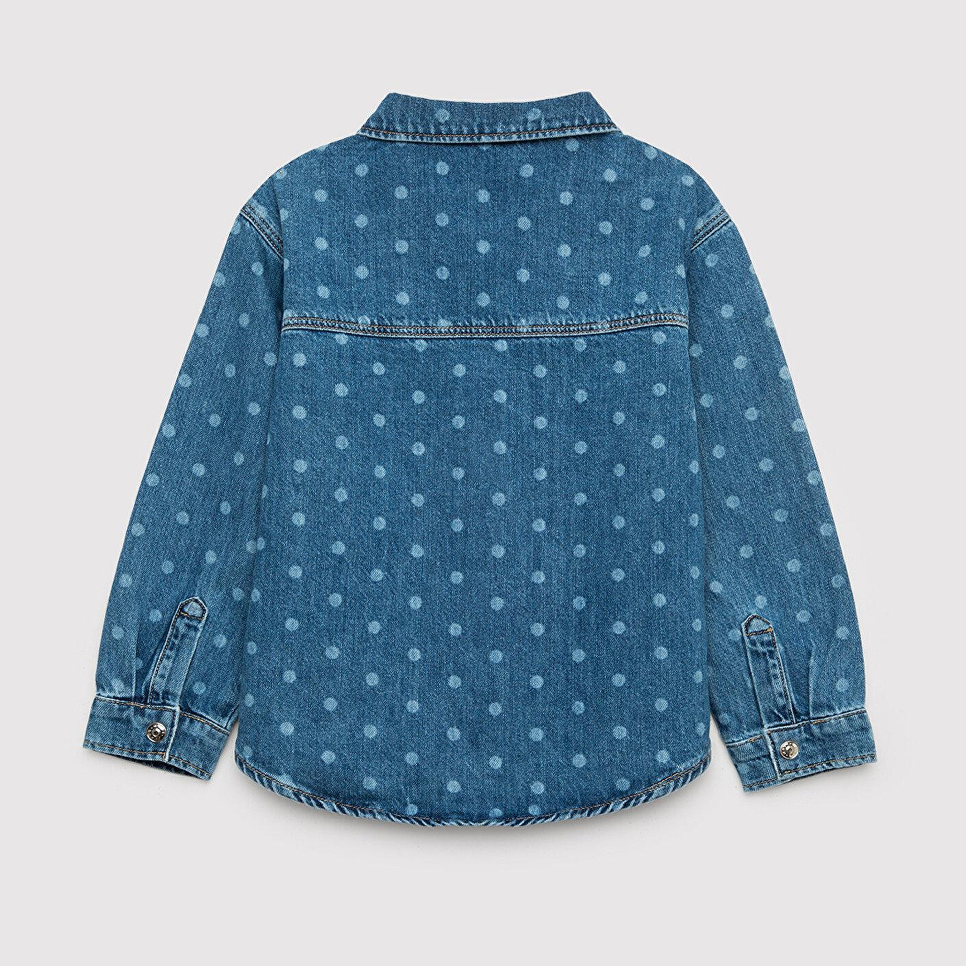 Mavi Lullu Açık Maci Jean Gömlek Regular Fit / Normal Kesim 7210002-A3339