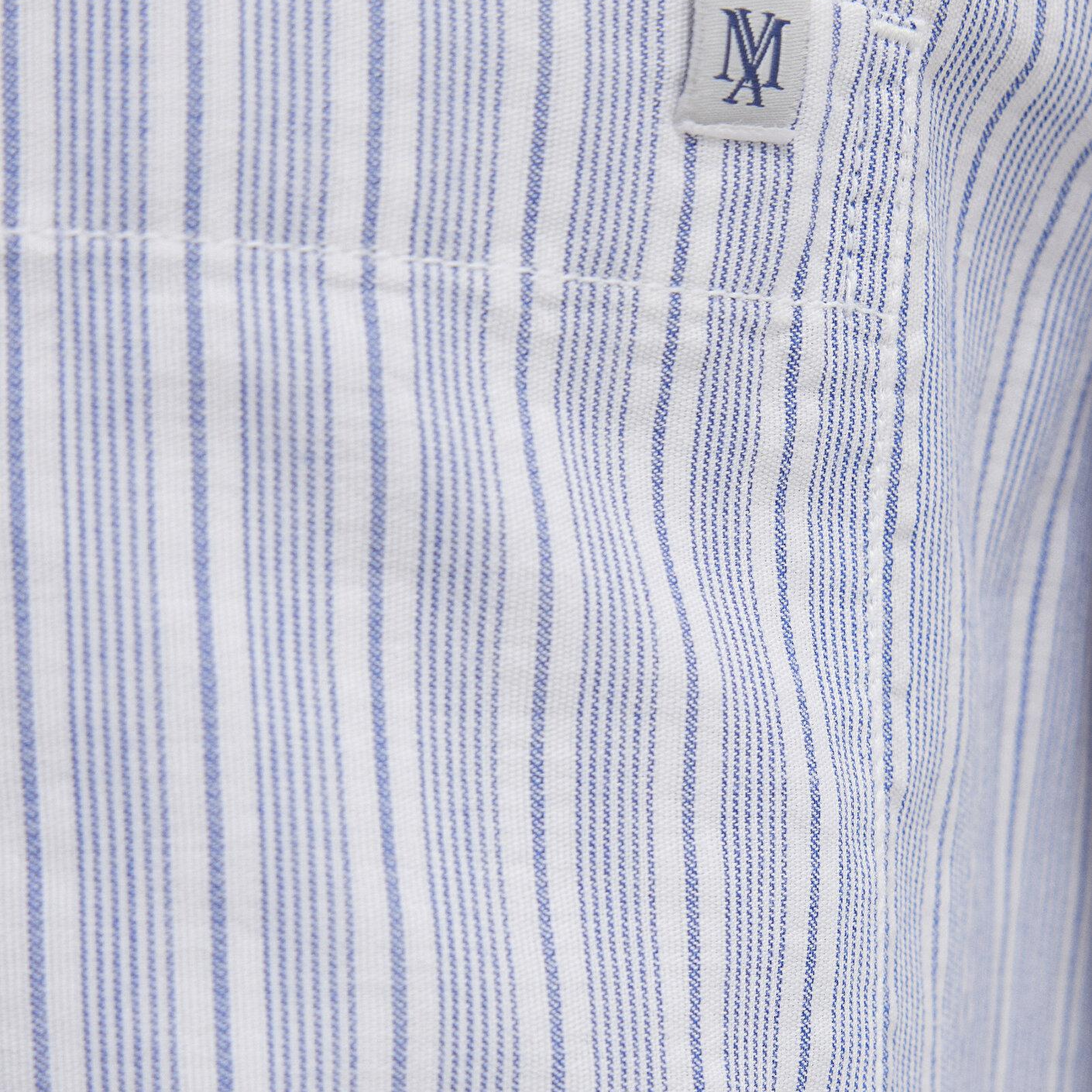 Mavi Çizgili Gömlek Regular Fit / Normal Kesim 0212006-91561
