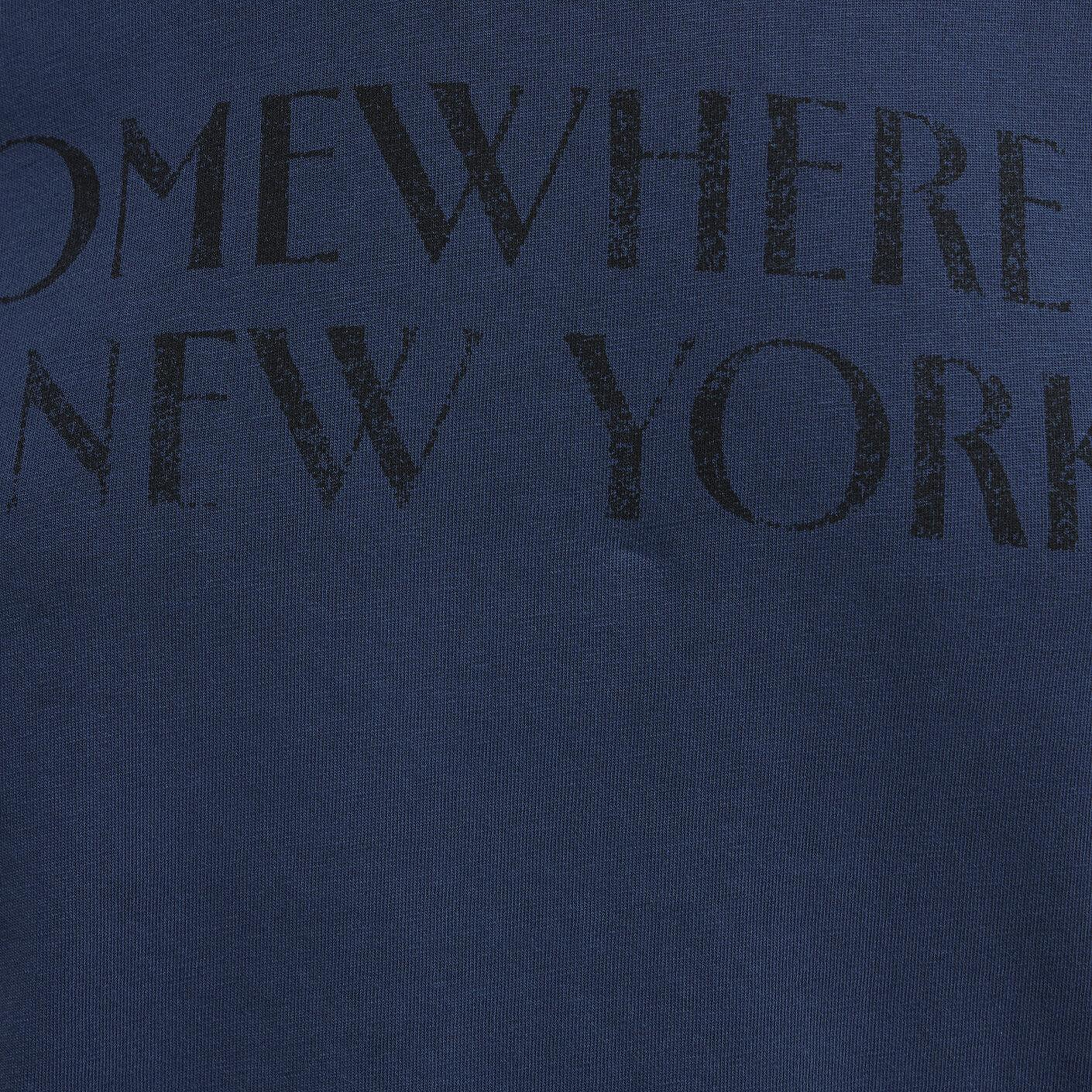 Mavi New York Baskılı Lacivert Tişört Slim Fit / Dar Kesim 1614315-70757