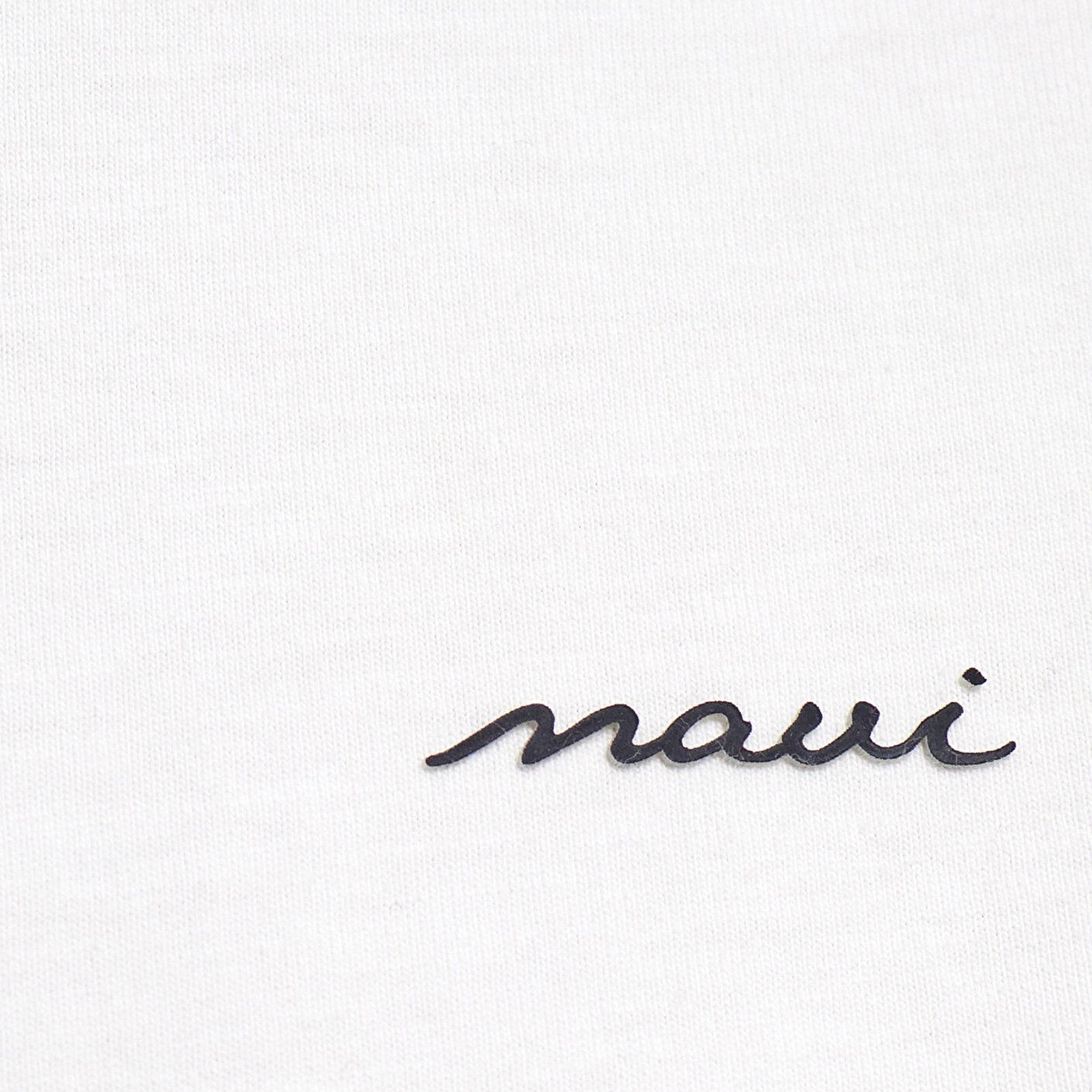 Mavi Mavi Logo Baskılı Ekru Tişört Regular Fit / Normal Kesim 1614108-70057