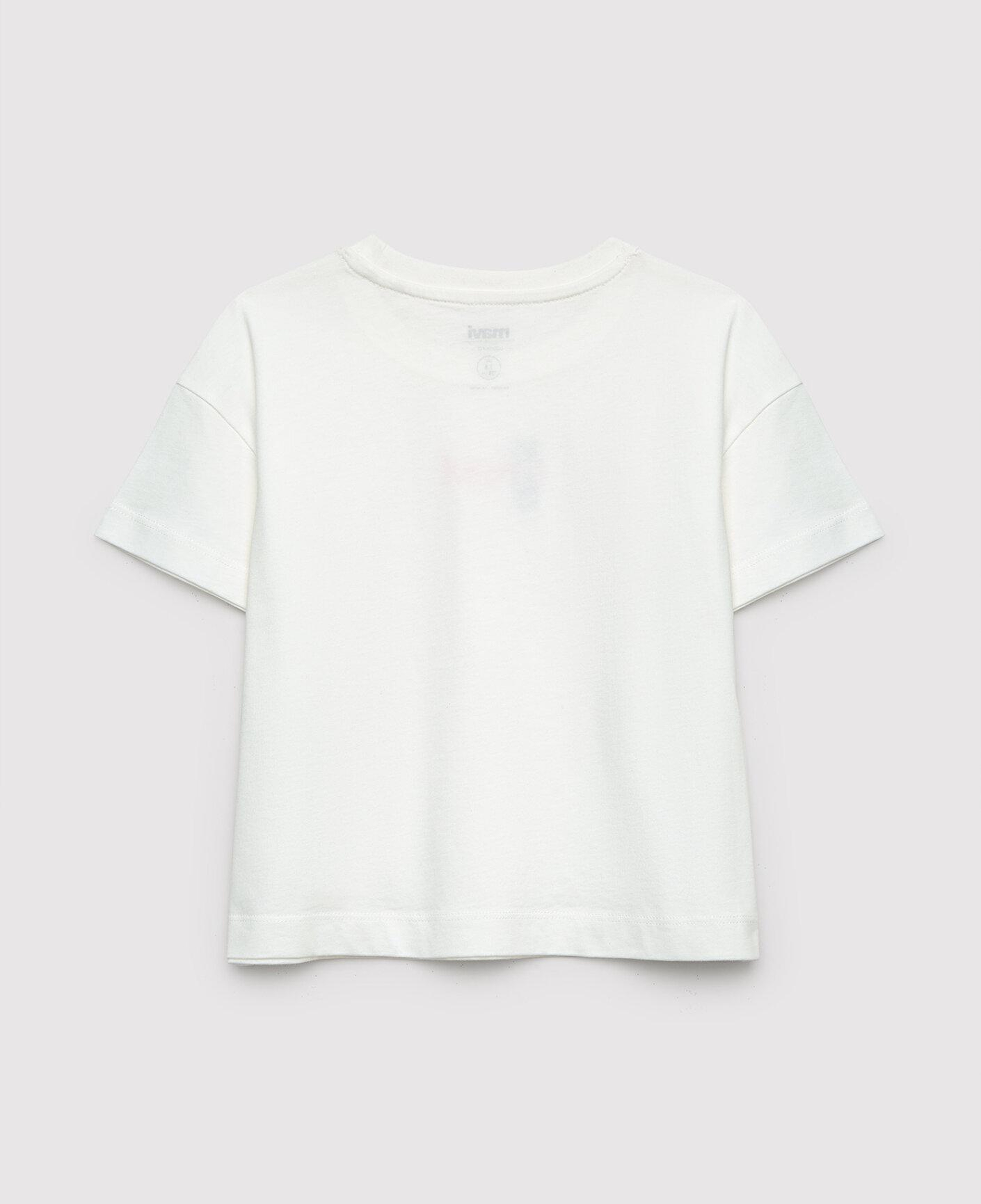 Mavi Mavi Baskılı Ekru Tişört Loose Fit / Bol Rahat Kesim 7610473-70057