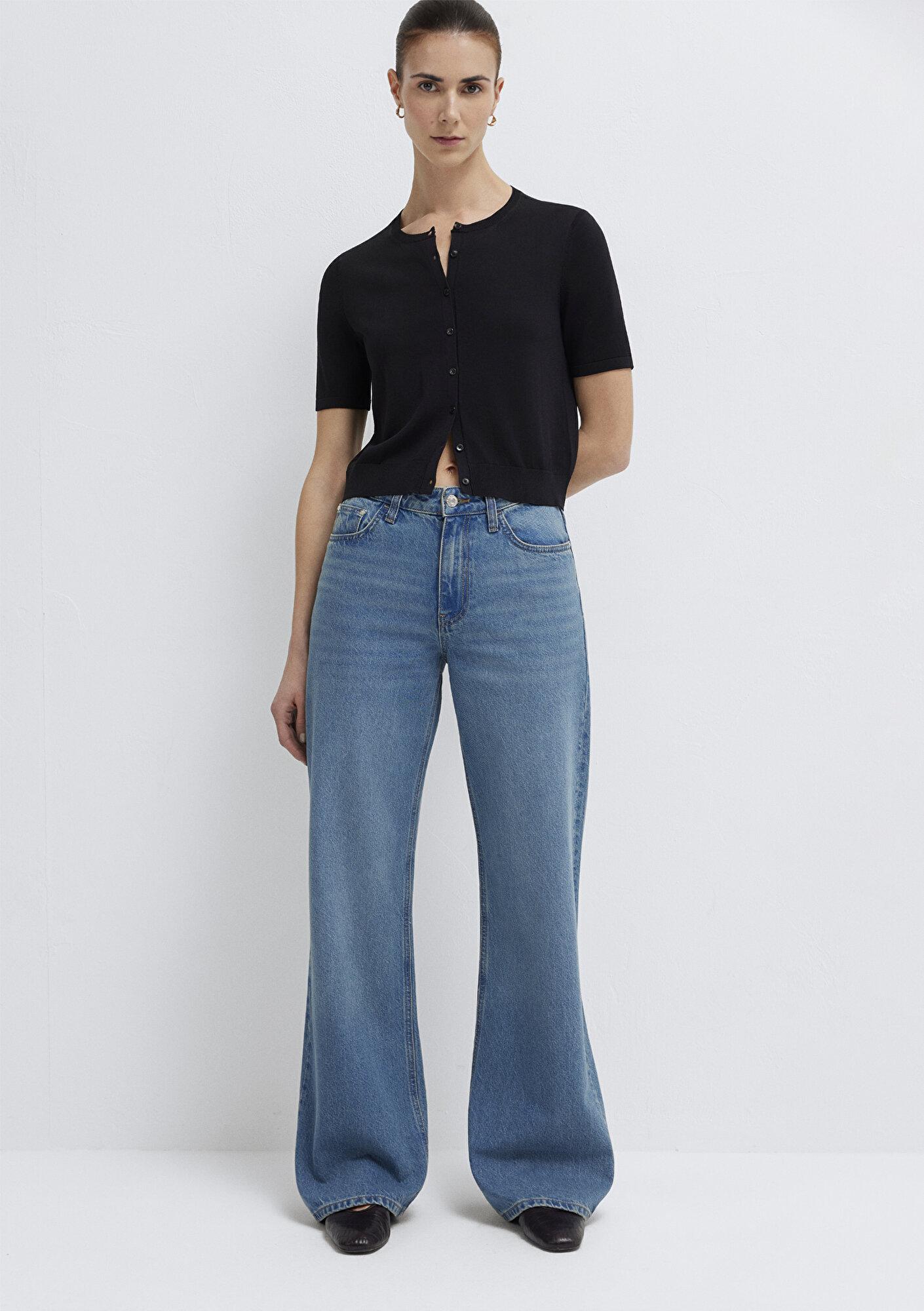 Mavi Siyah Hırka Slim Fit / Dar Kesim 1710891-900