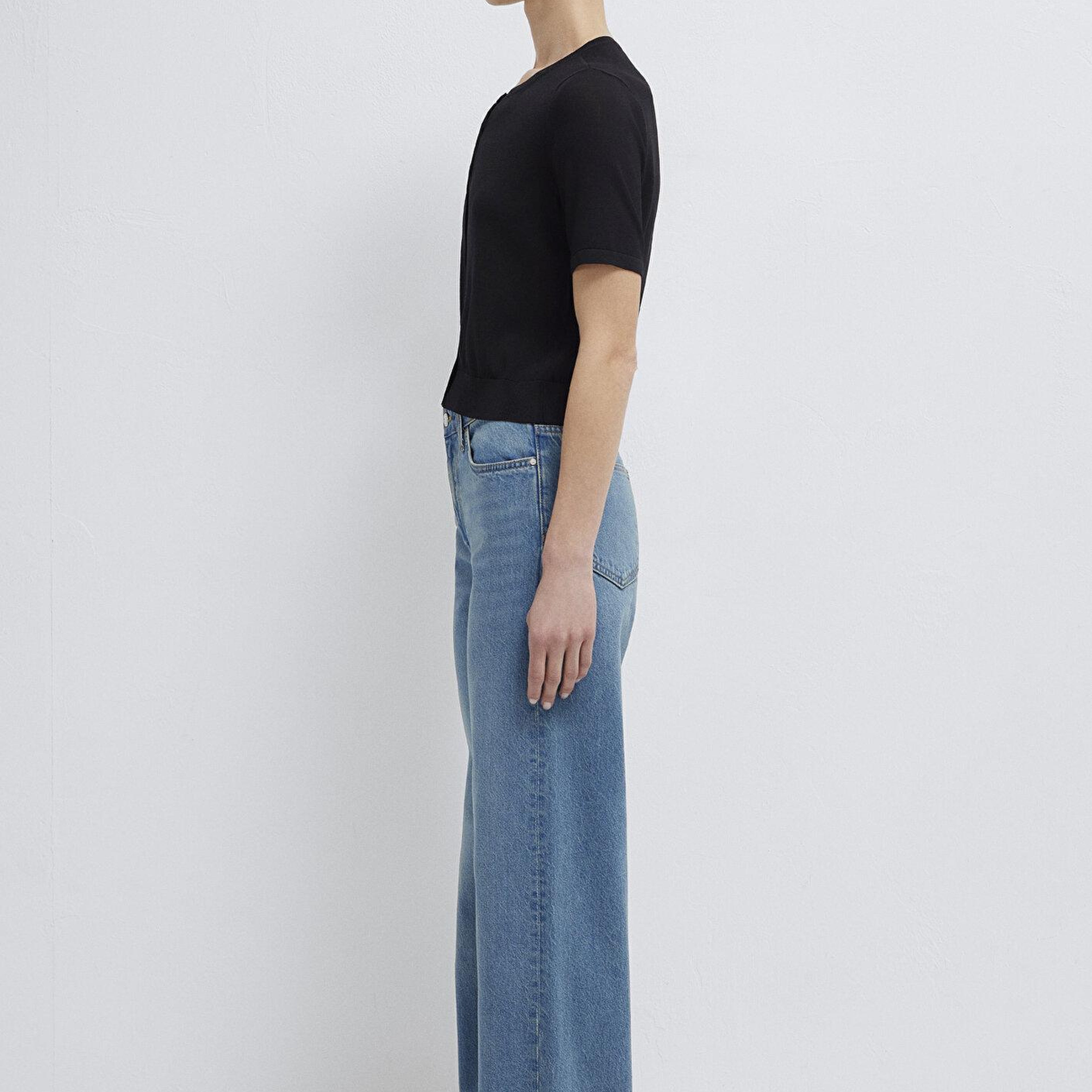 Mavi Siyah Hırka Slim Fit / Dar Kesim 1710891-900