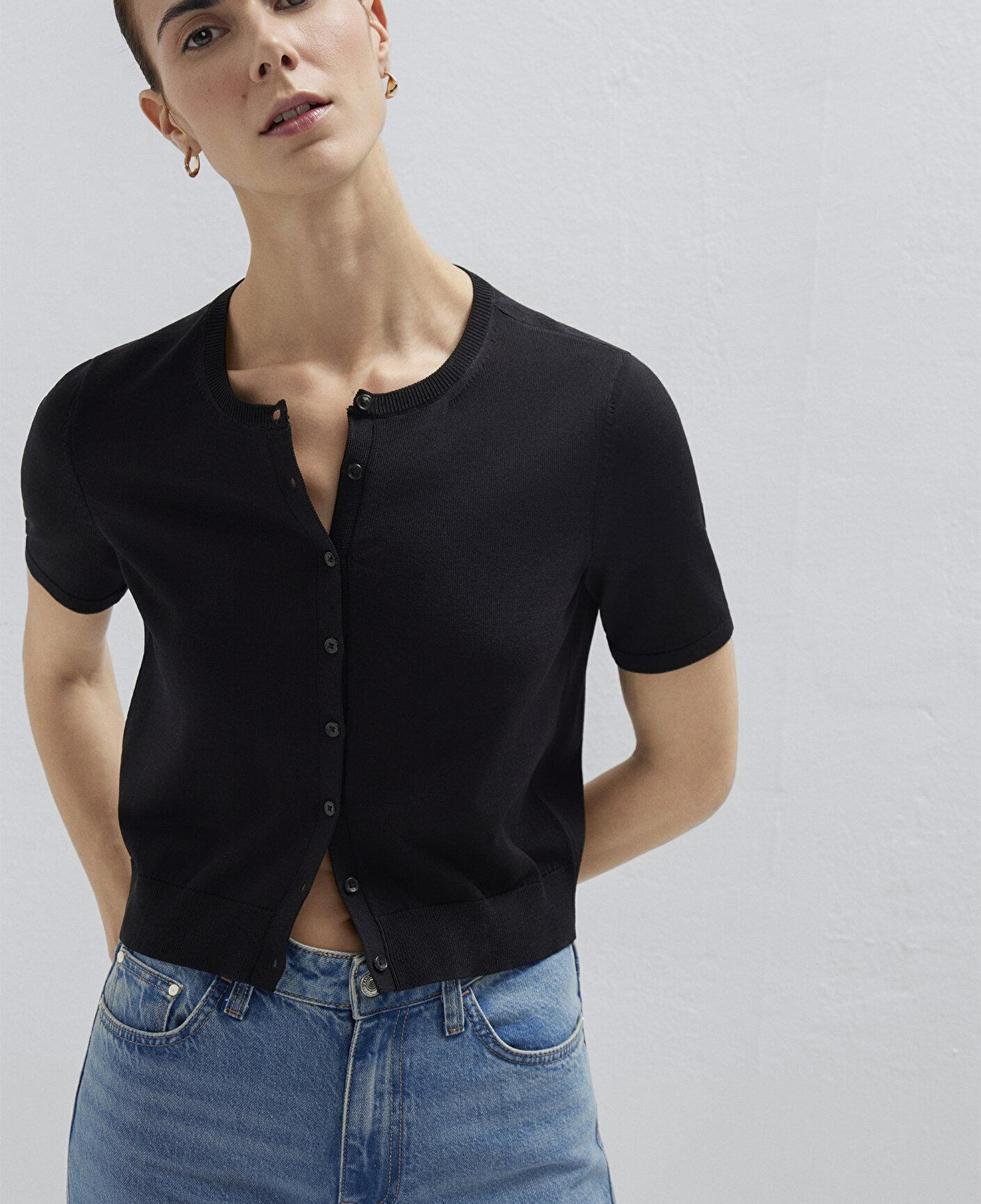 Mavi Siyah Hırka Slim Fit / Dar Kesim 1710891-900