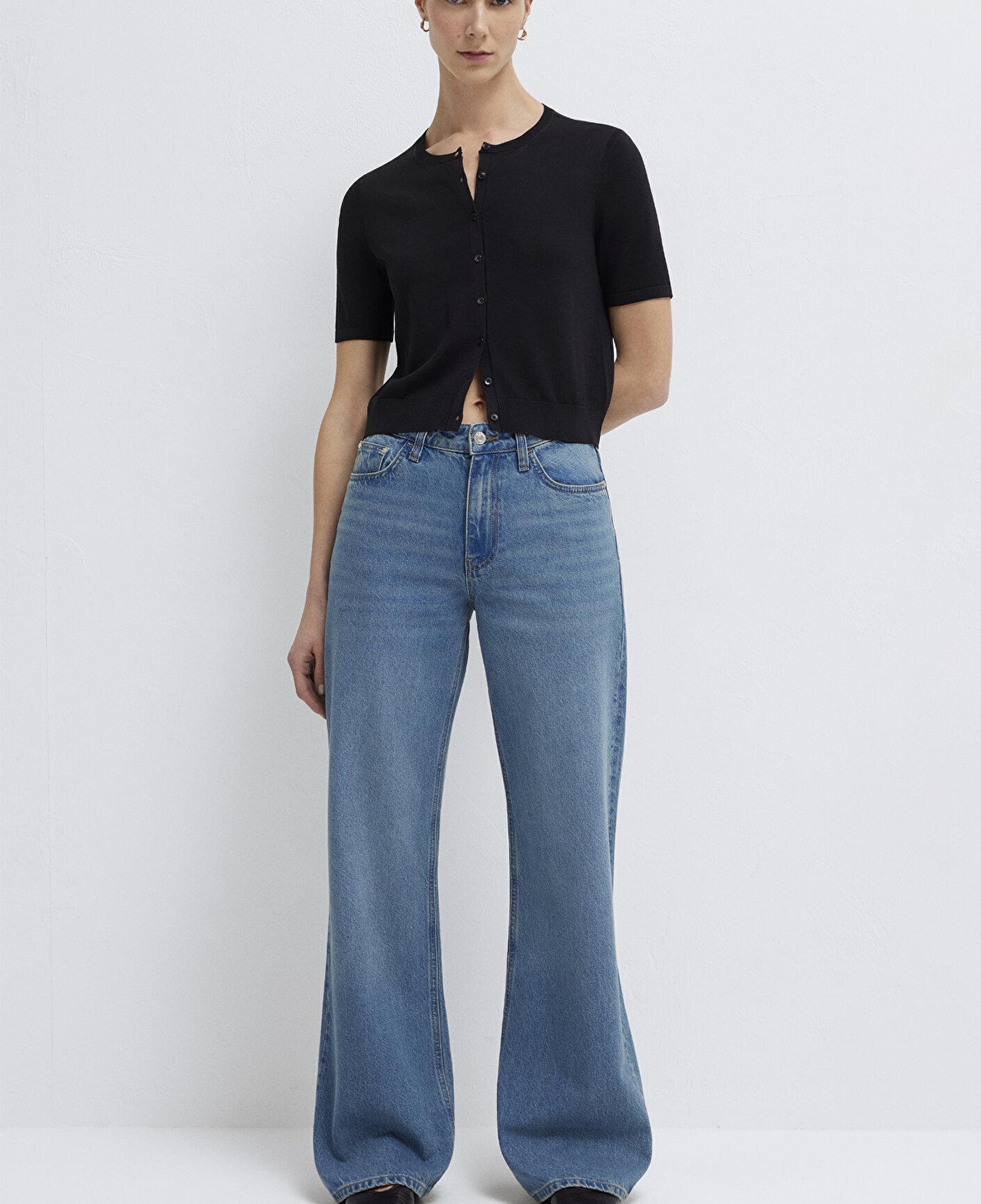 Mavi Siyah Hırka Slim Fit / Dar Kesim 1710891-900