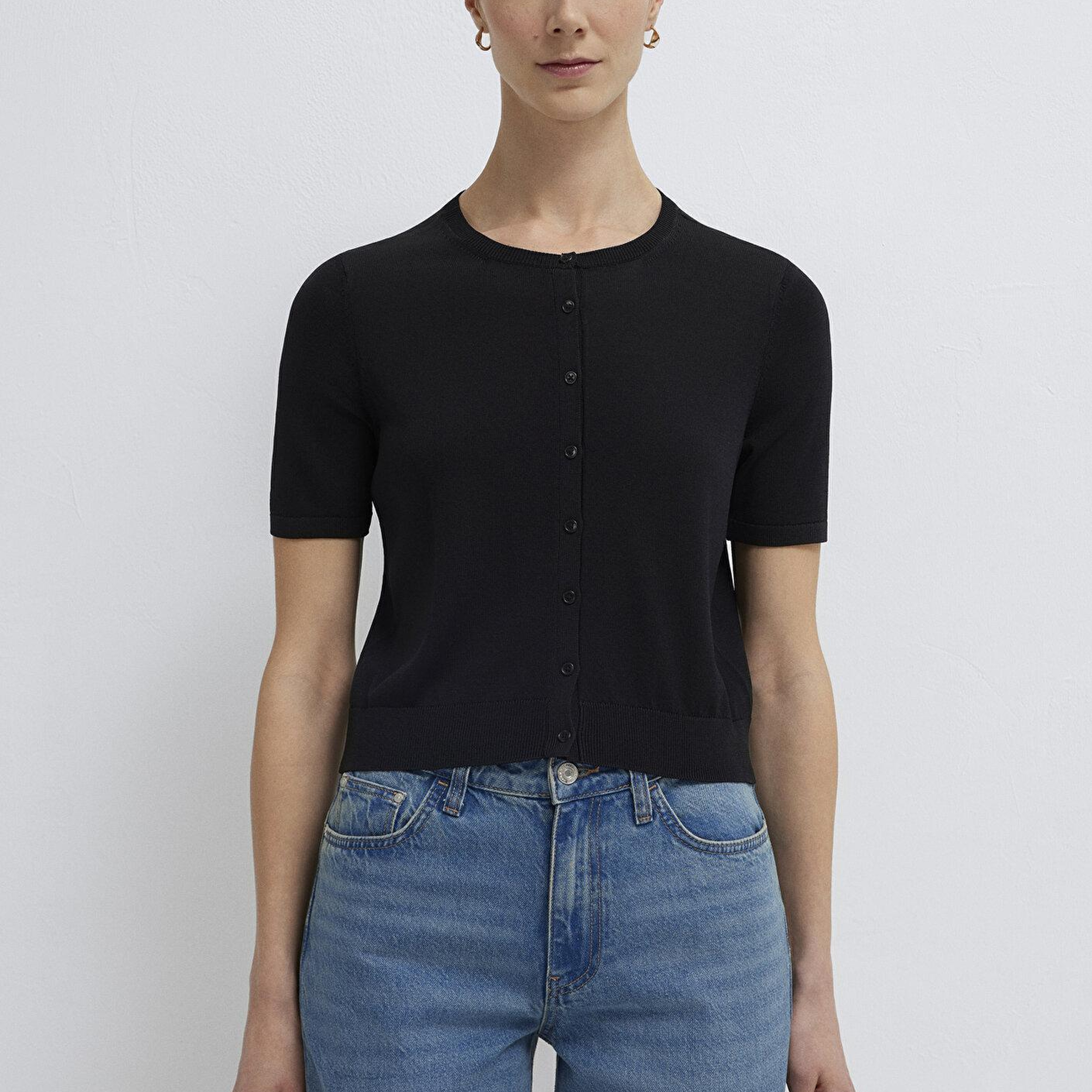 Mavi Siyah Hırka Slim Fit / Dar Kesim 1710891-900