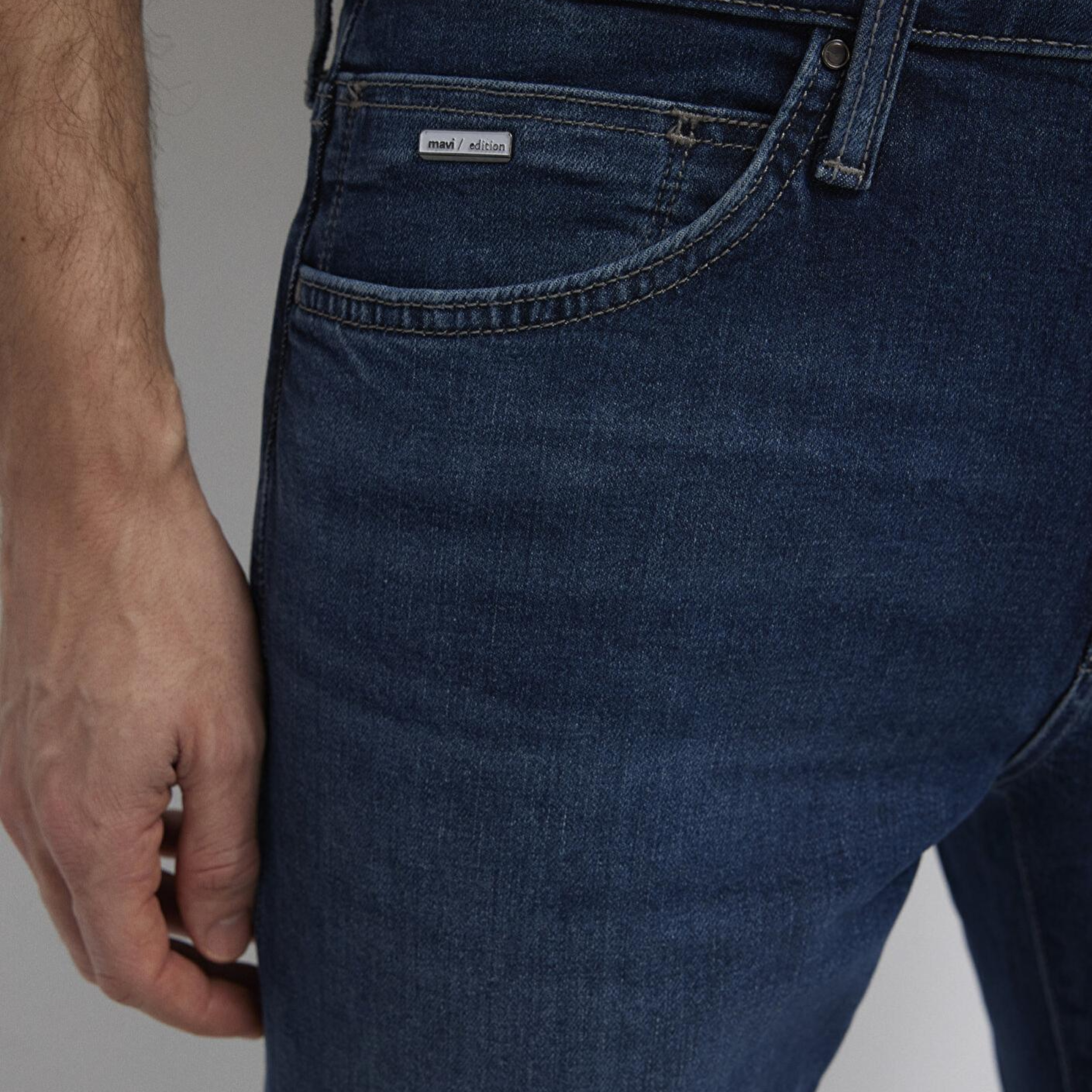 Mavi Jake Mavi Edition Puslu Koyu Mavi Jean Pantolon 00422A2983