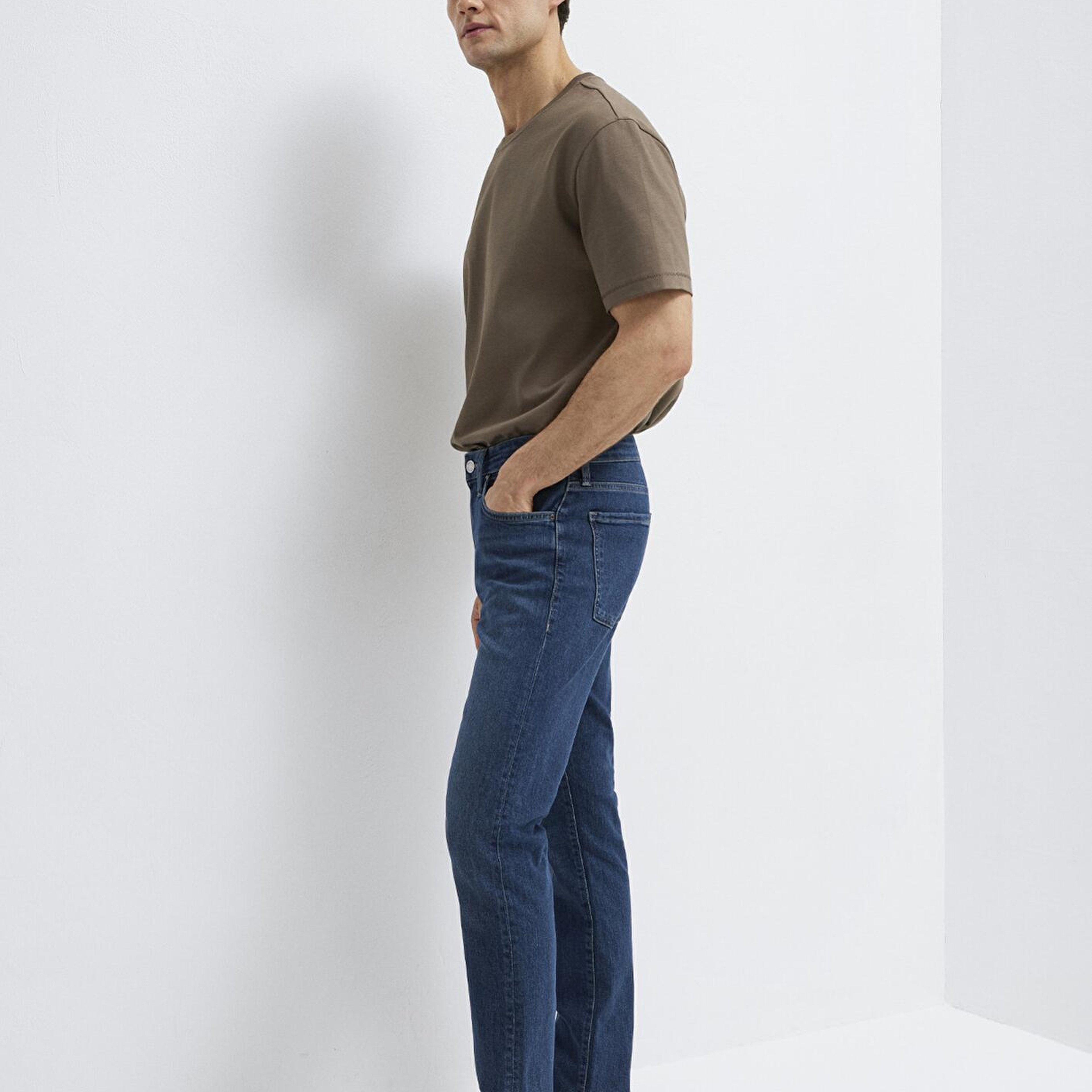Mavi Jake Mavi Edition Puslu Koyu Mavi Jean Pantolon 00422A2983
